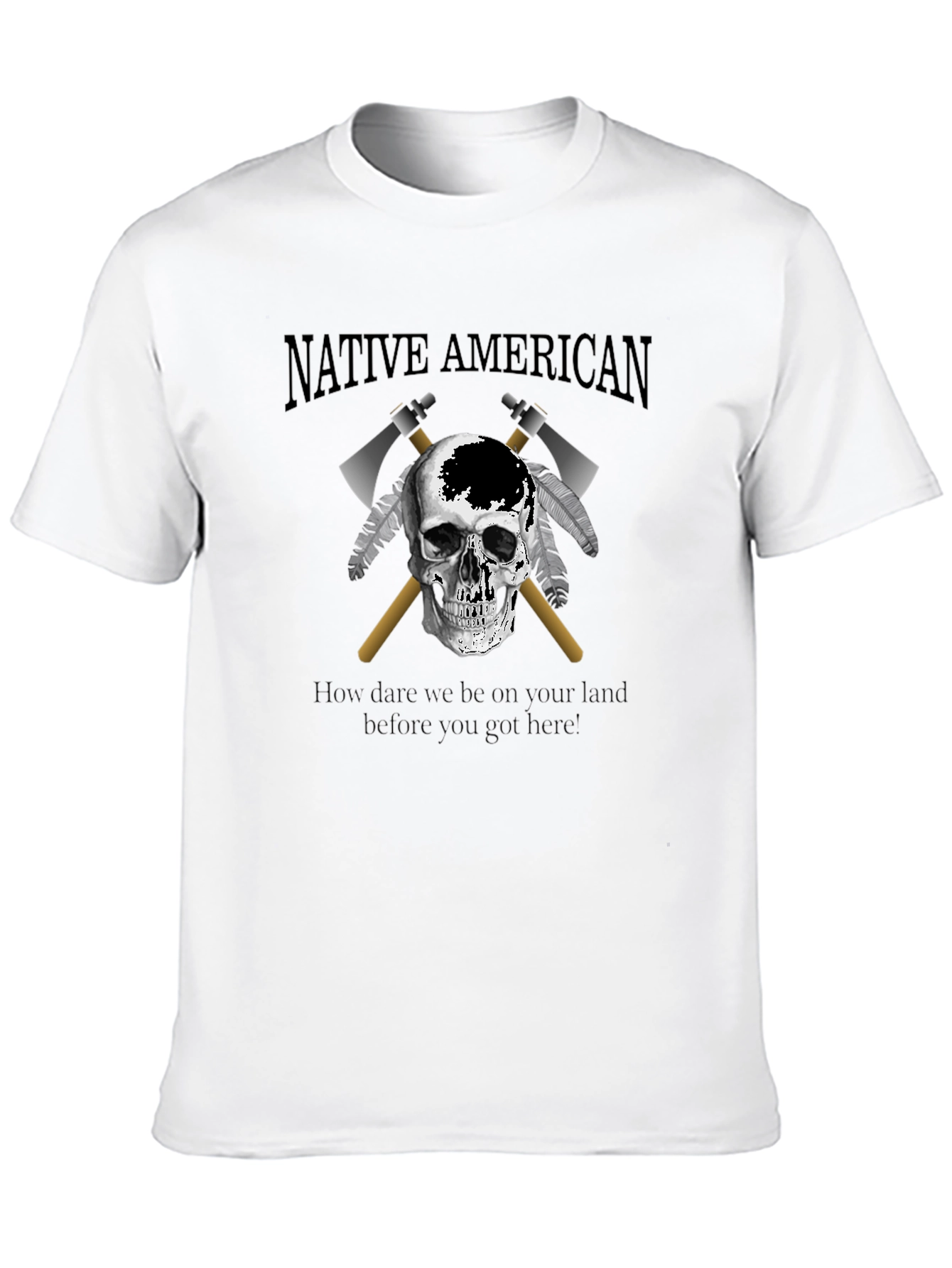Native American Skull T-Shirt