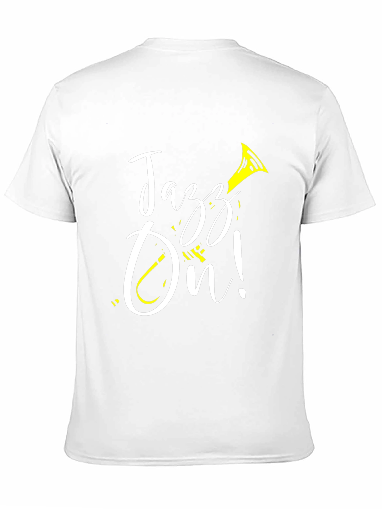 Jazz On! Black Graphic T-Shirt