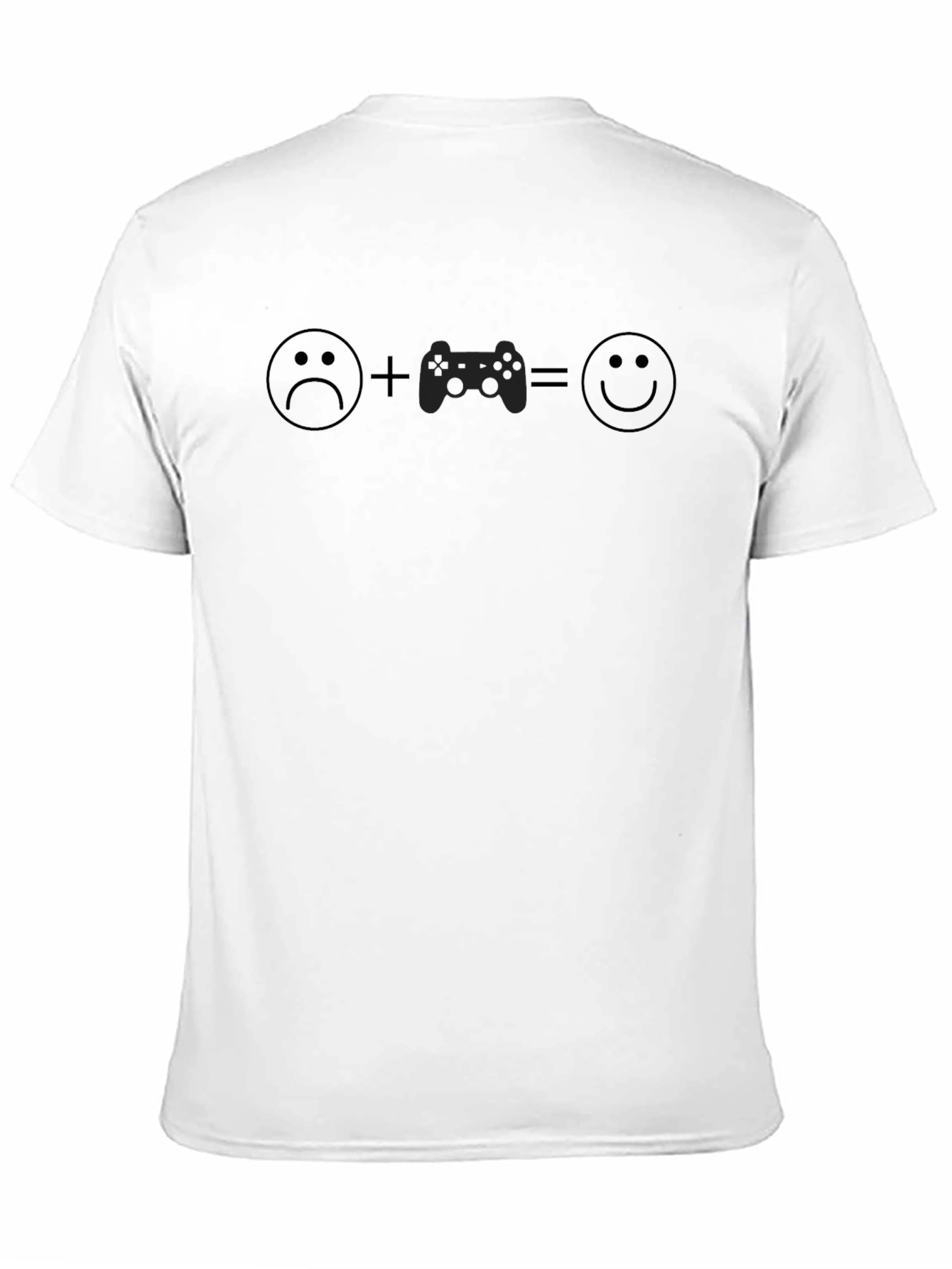 Gamer Happiness Equation T-Shirt - Black