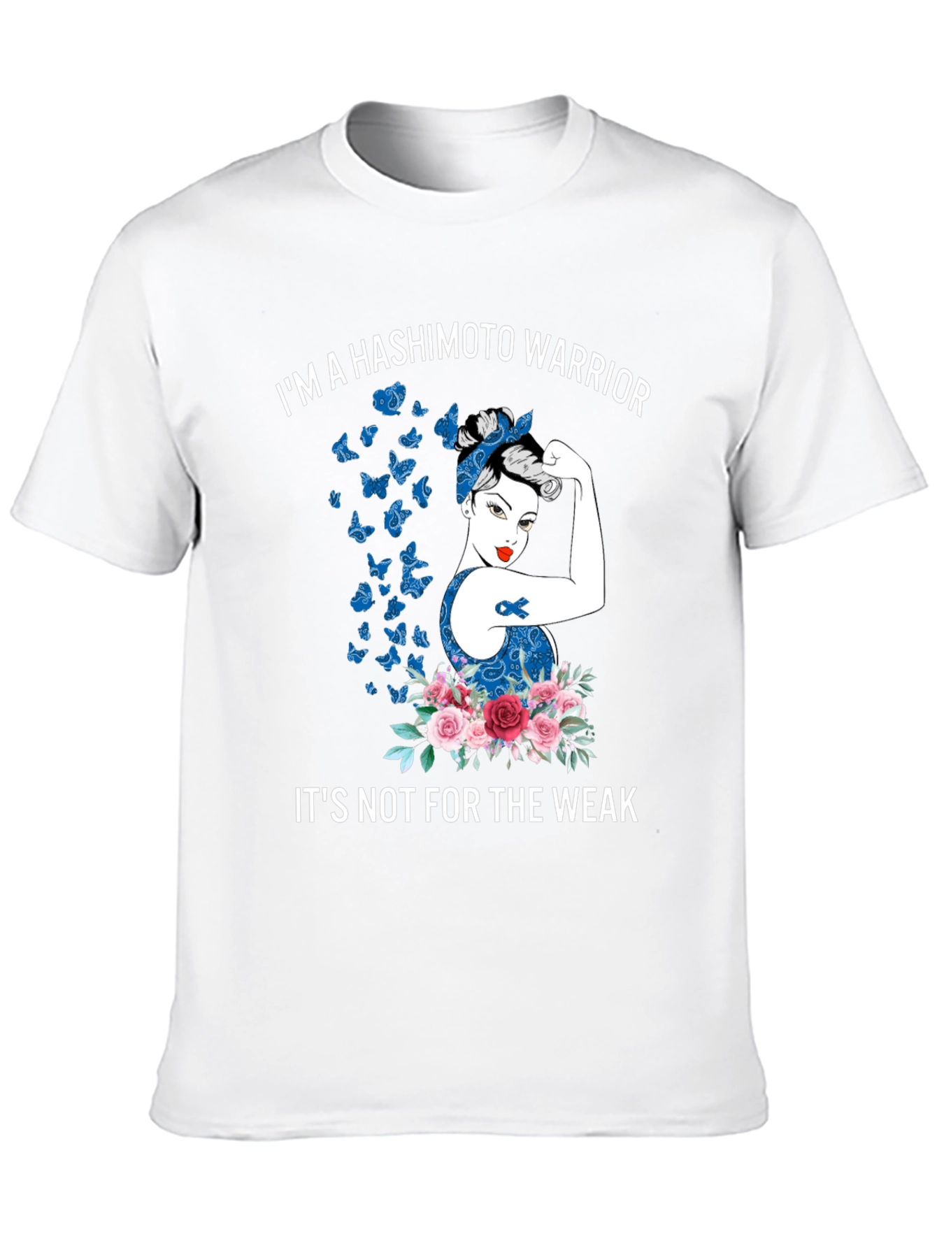 Hashimotos Warrior T-Shirt - Strong Woman Graphic Tee
