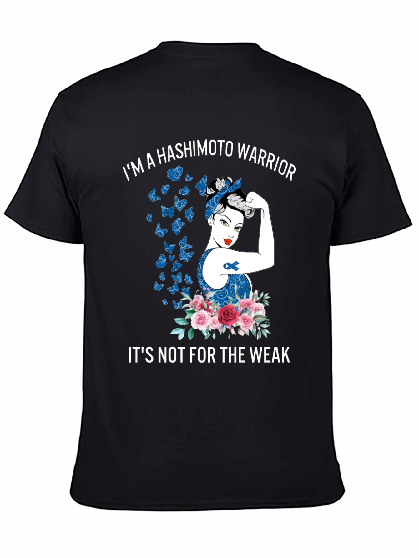 Hashimotos Warrior T-Shirt - Strong Woman Graphic Tee