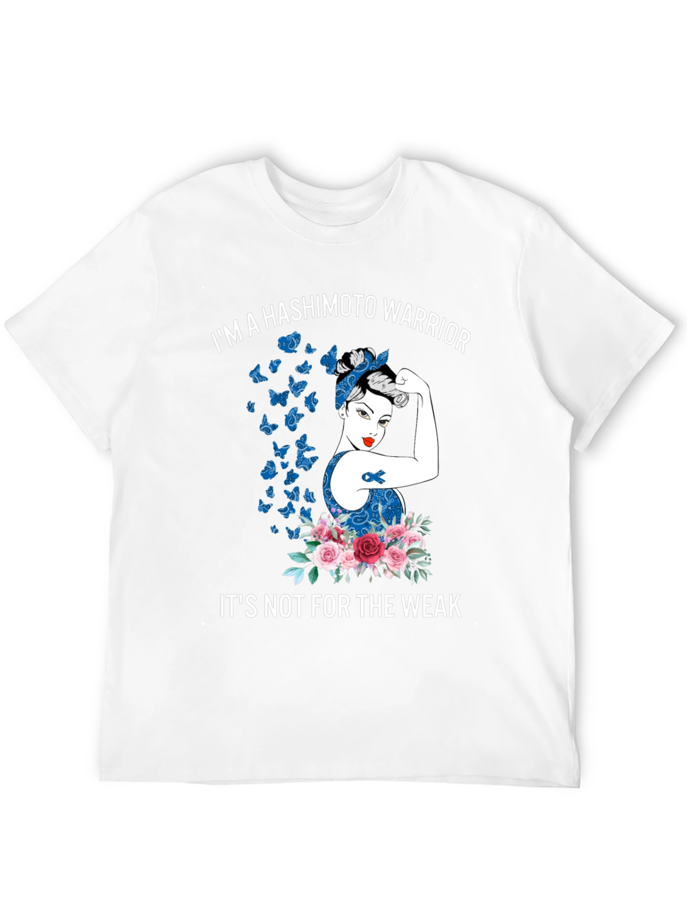 Hashimotos Warrior T-Shirt - Strong Woman Graphic Tee