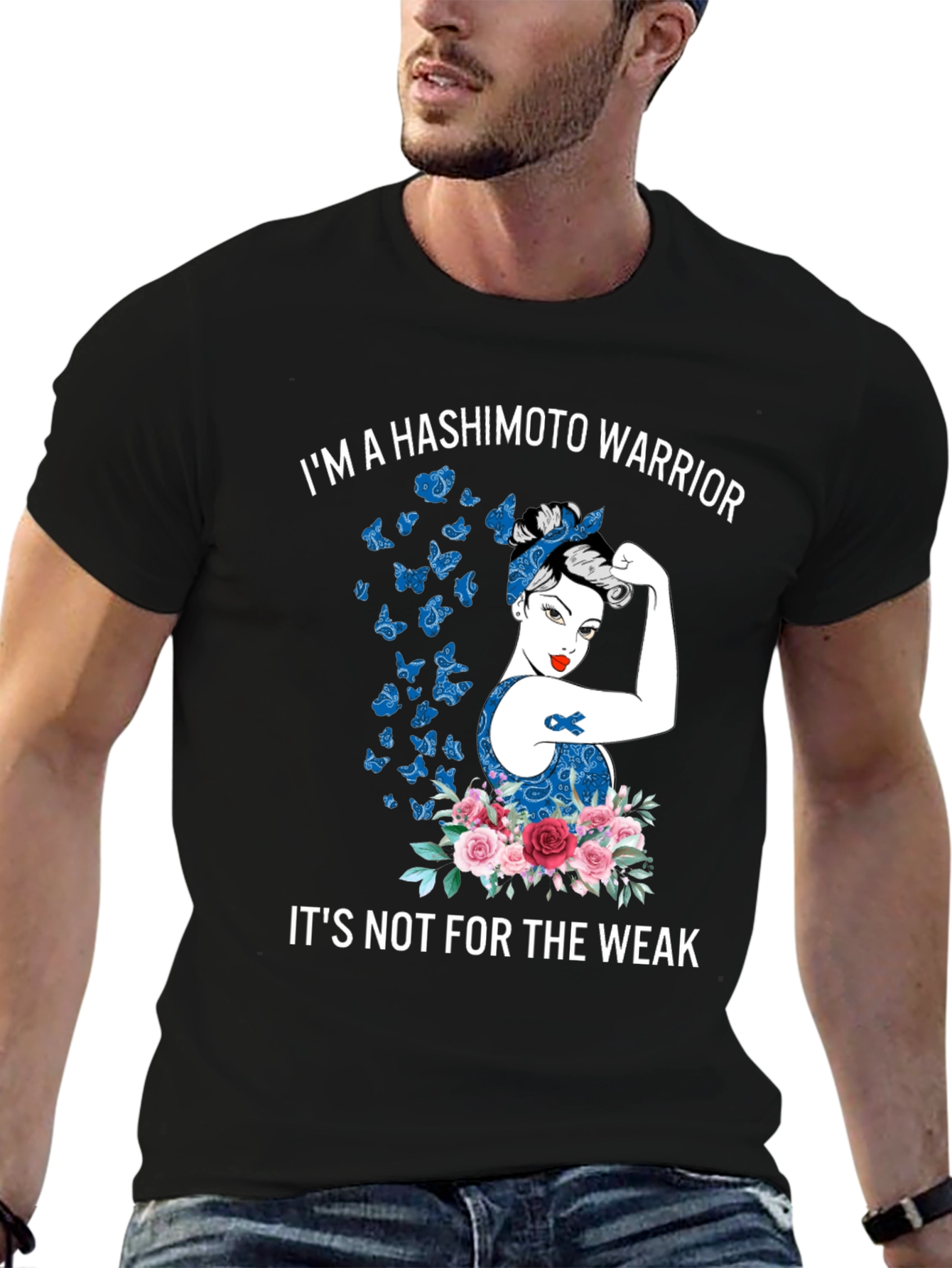 Hashimotos Warrior T-Shirt - Strong Woman Graphic Tee