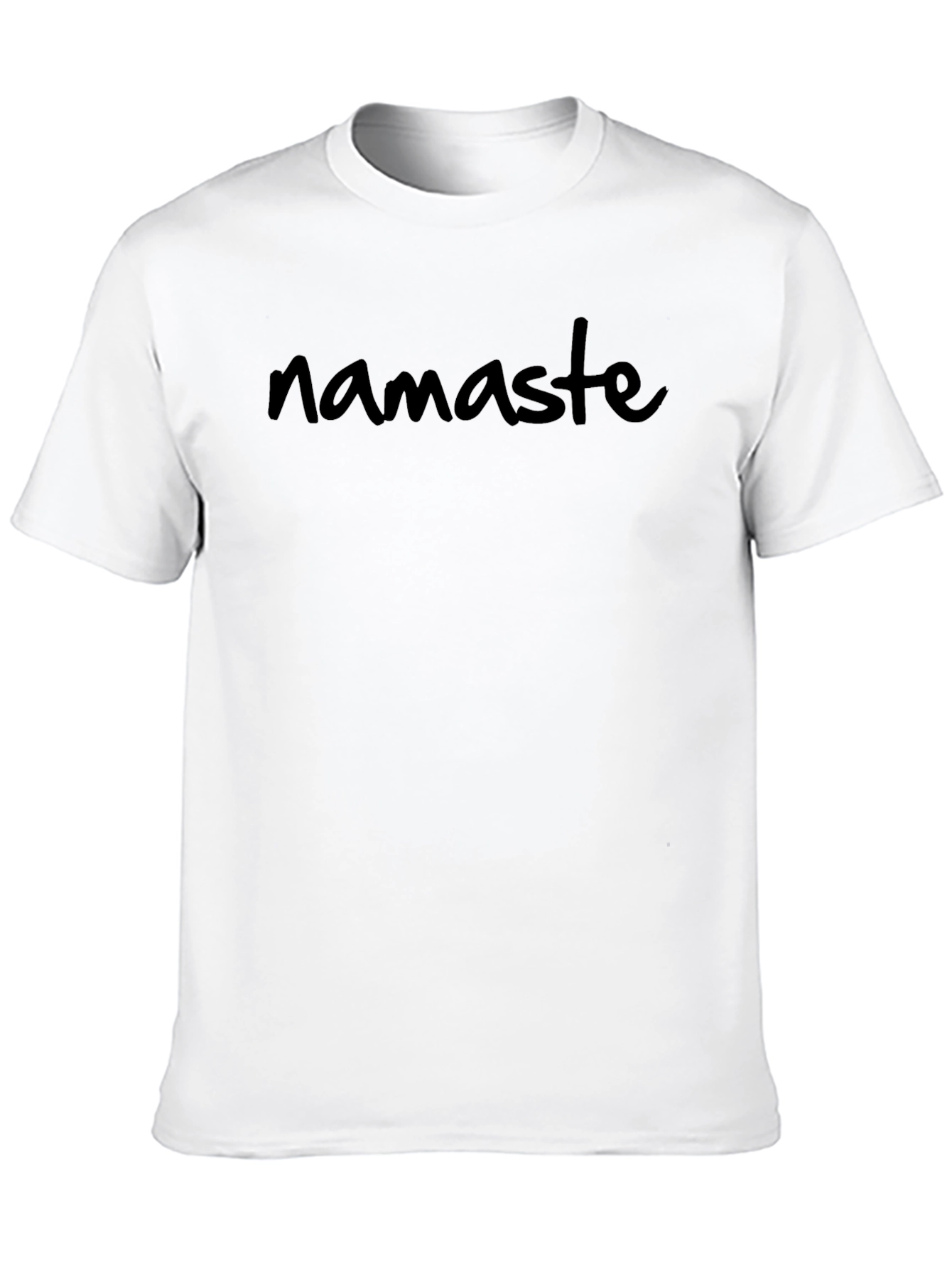Namaste Black T-Shirt - Casual and Comfortable