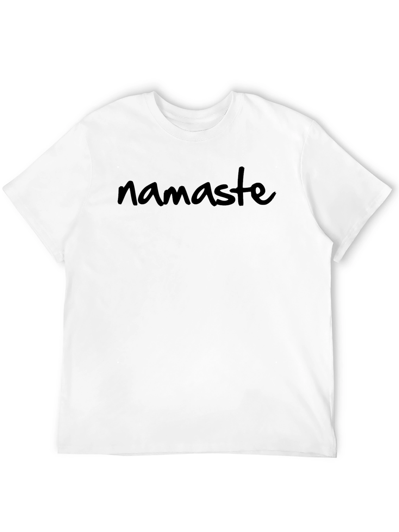 Namaste Black T-Shirt - Casual and Comfortable