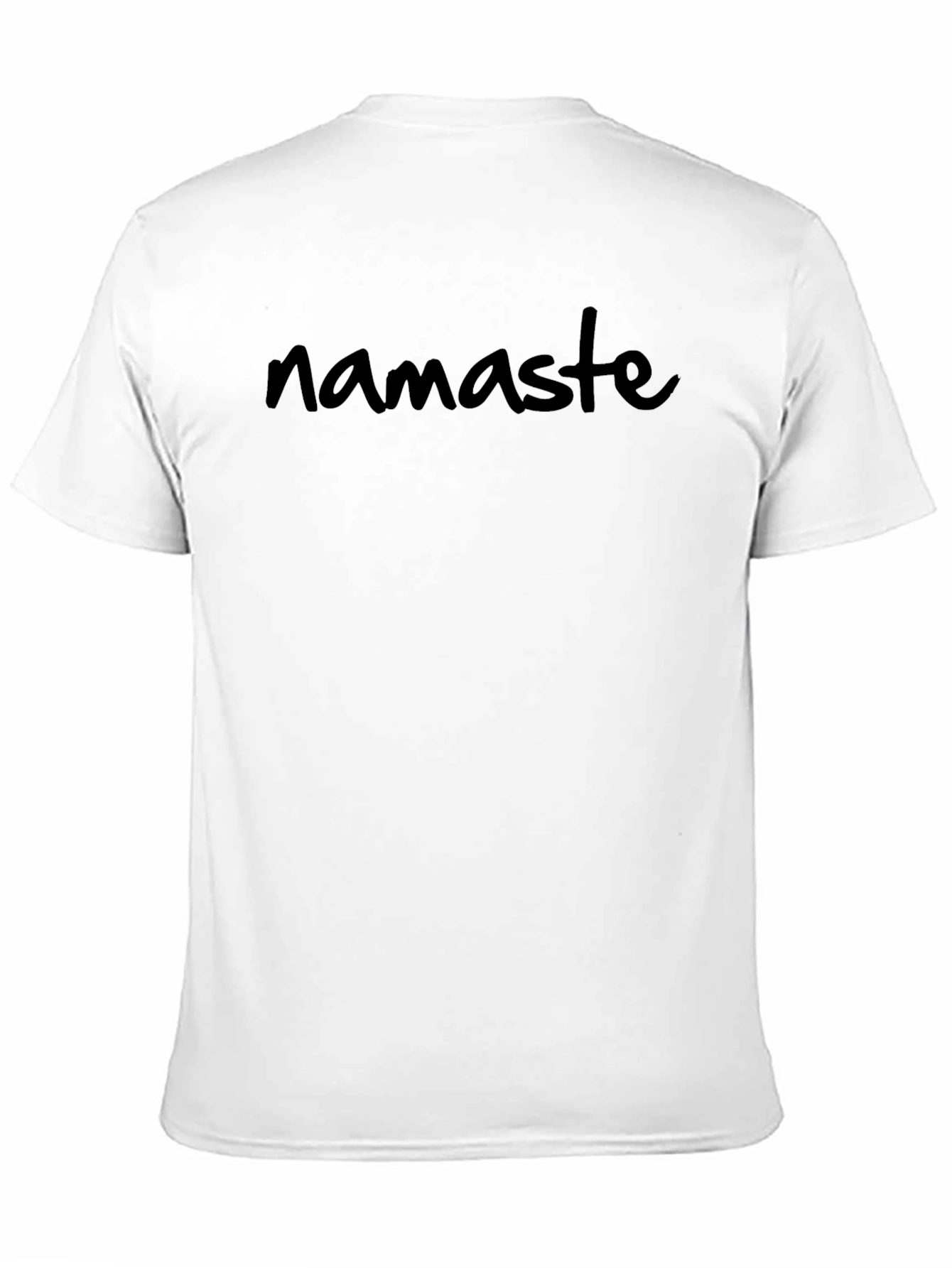 Namaste Black T-Shirt - Casual and Comfortable