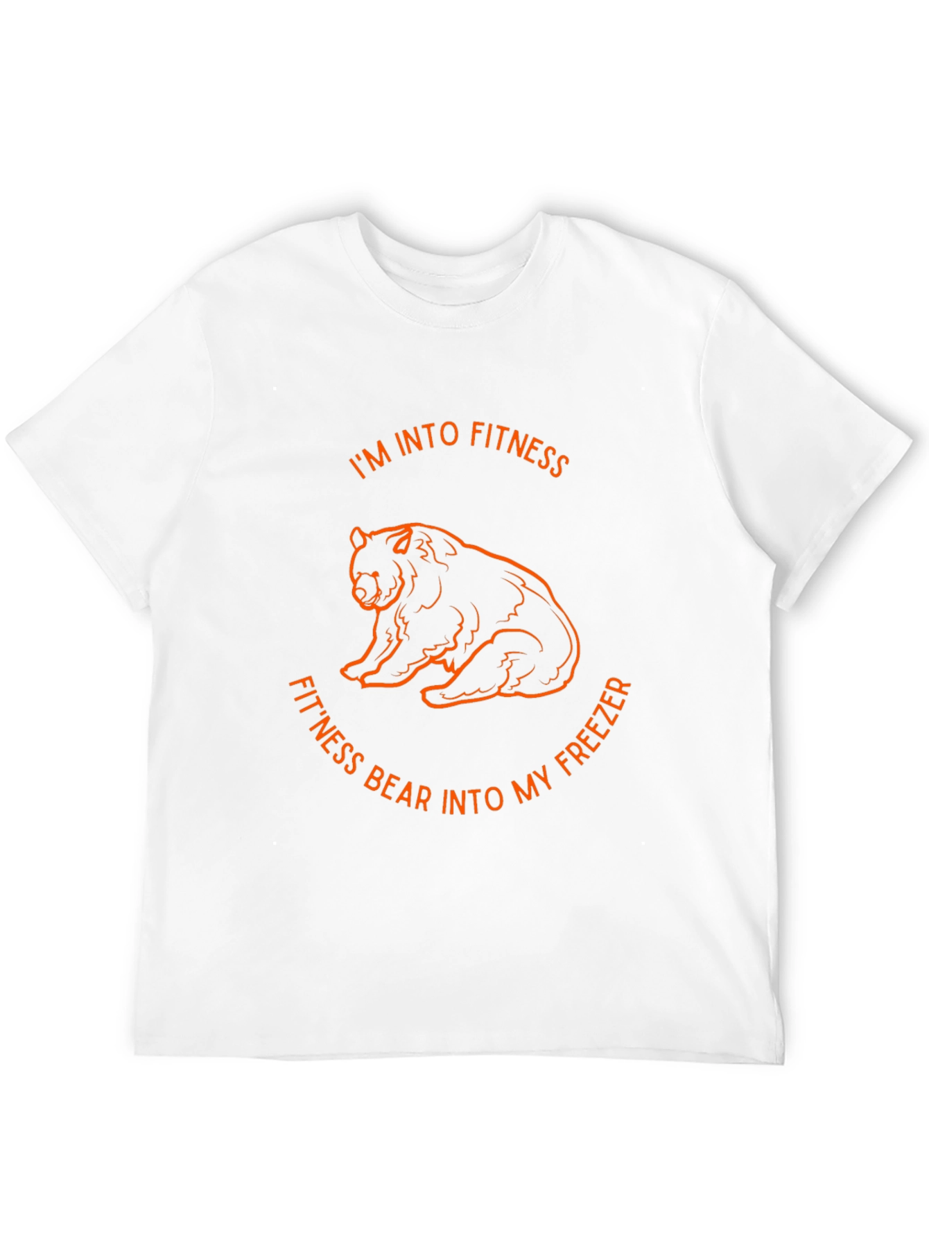 Fitness Bear T-Shirt - Funny Workout Gym Tee