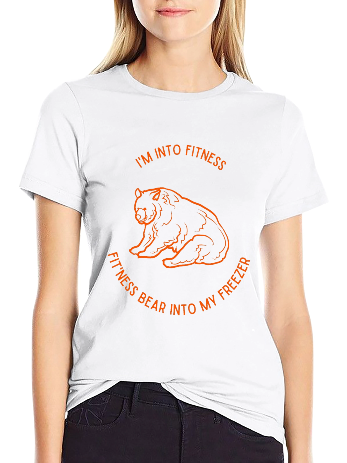 Fitness Bear T-Shirt - Funny Workout Gym Tee