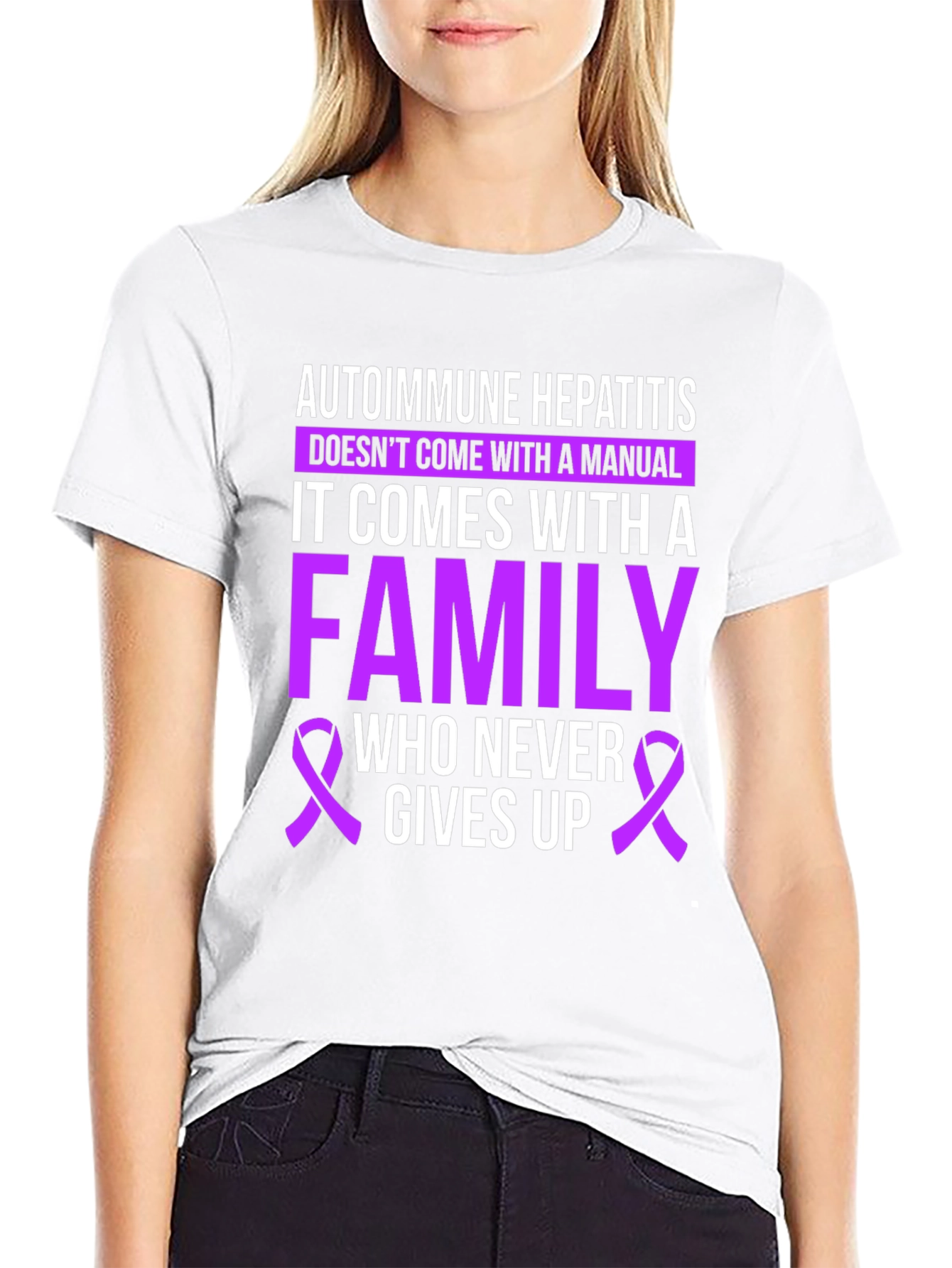 Autoimmune Hepatitis Family Support T-Shirt