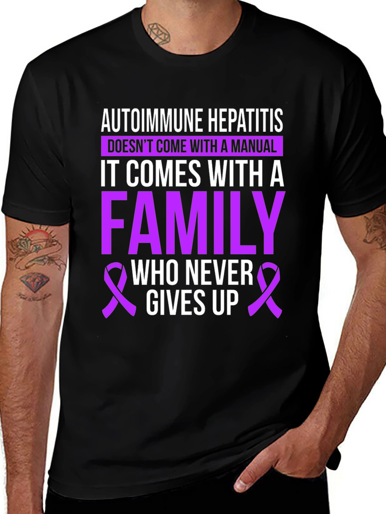 Autoimmune Hepatitis Family Support T-Shirt