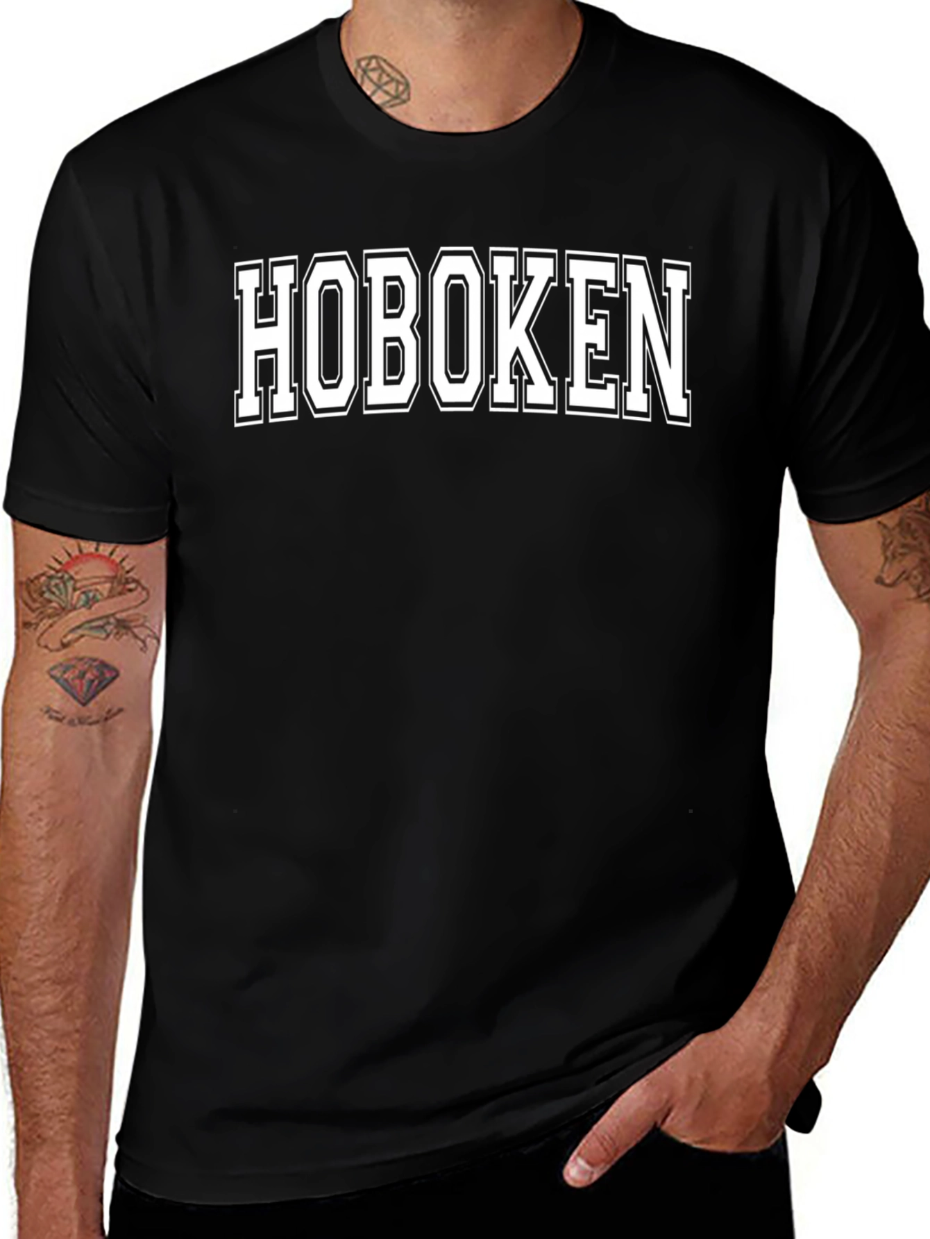Hoboken Graphic T-Shirt - Classic City Pride Tee