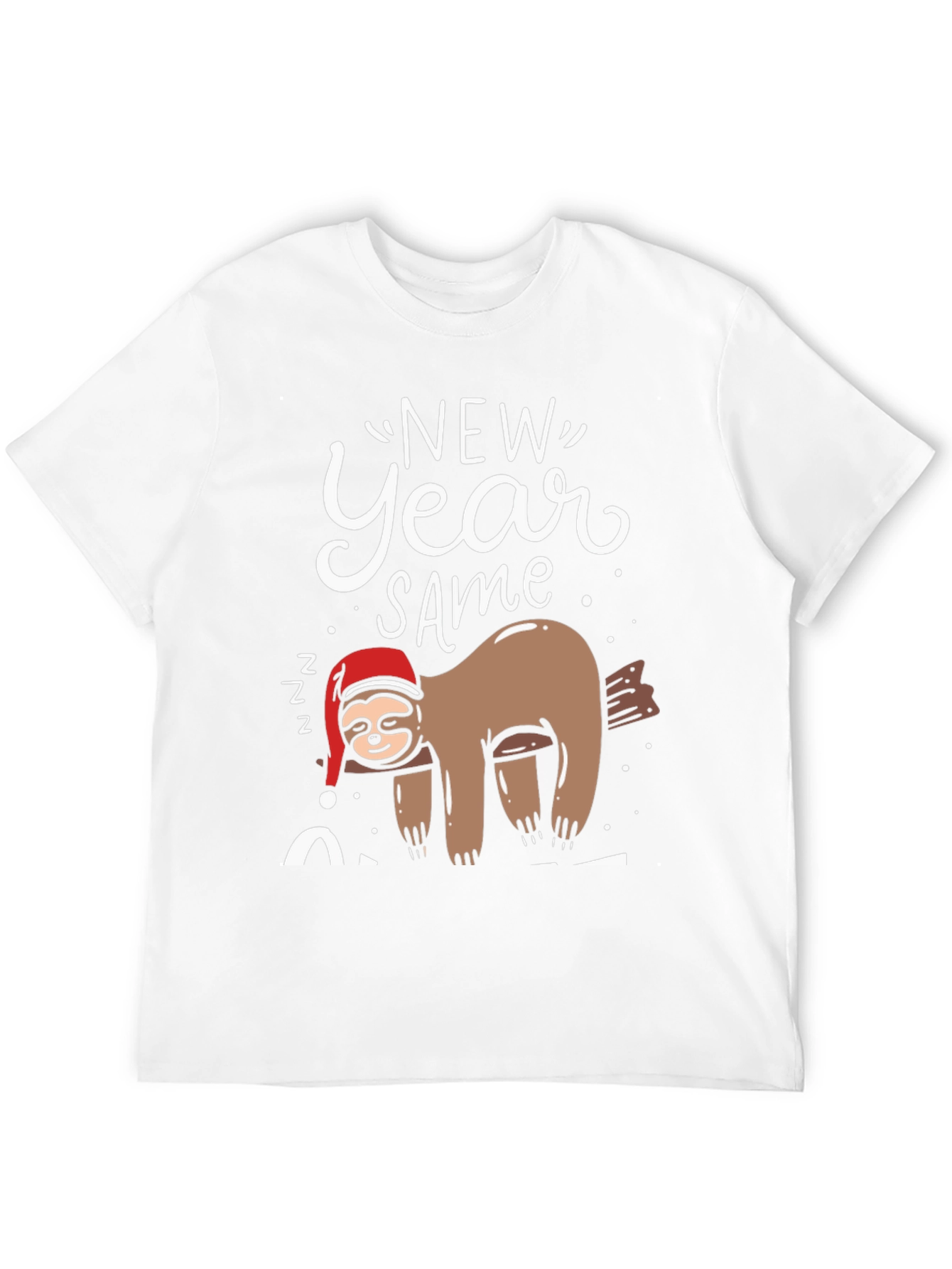 New Year Same Sloth T-Shirt