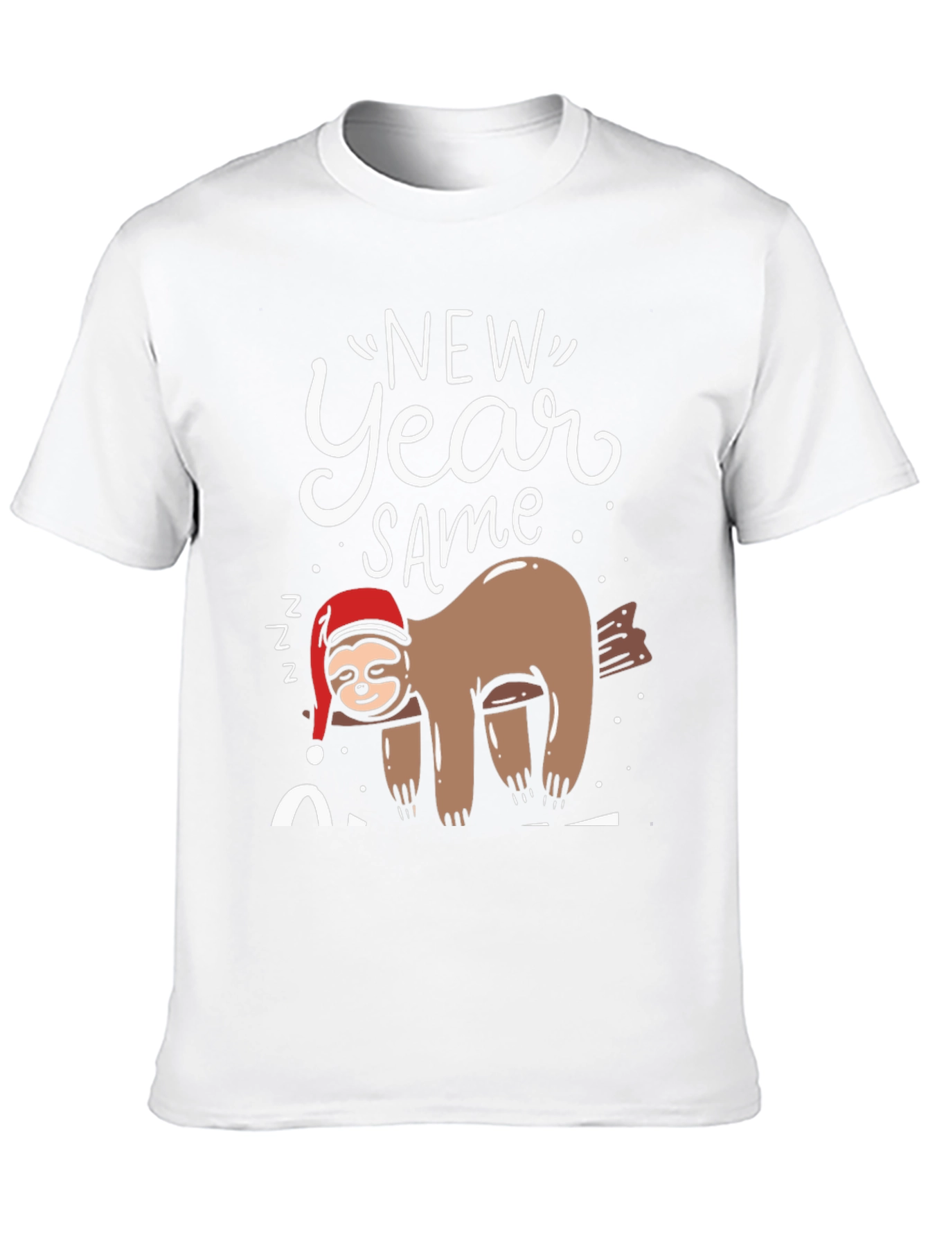 New Year Same Sloth T-Shirt