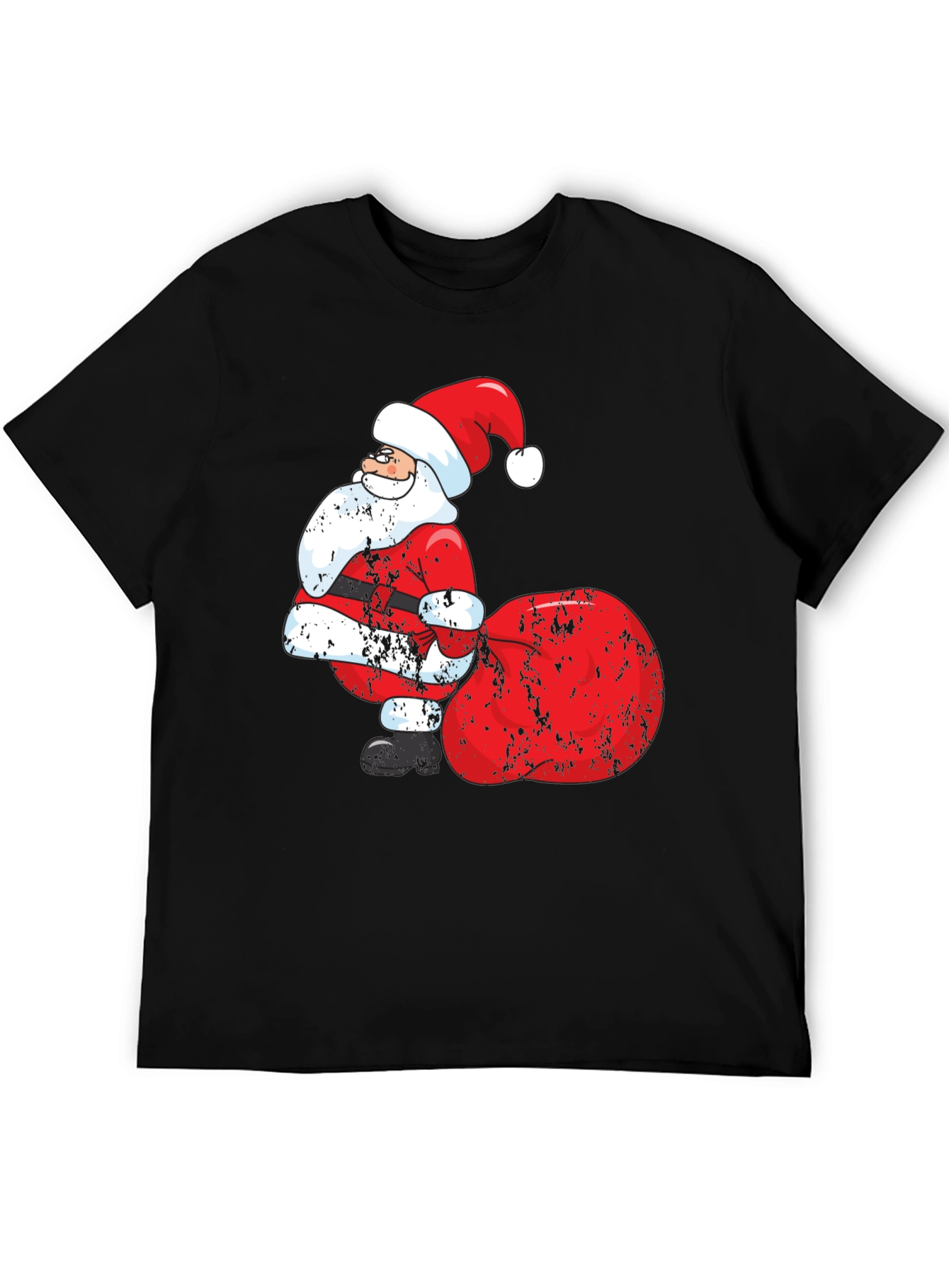 Santa Sack Graphic Tee - Holiday Fun
