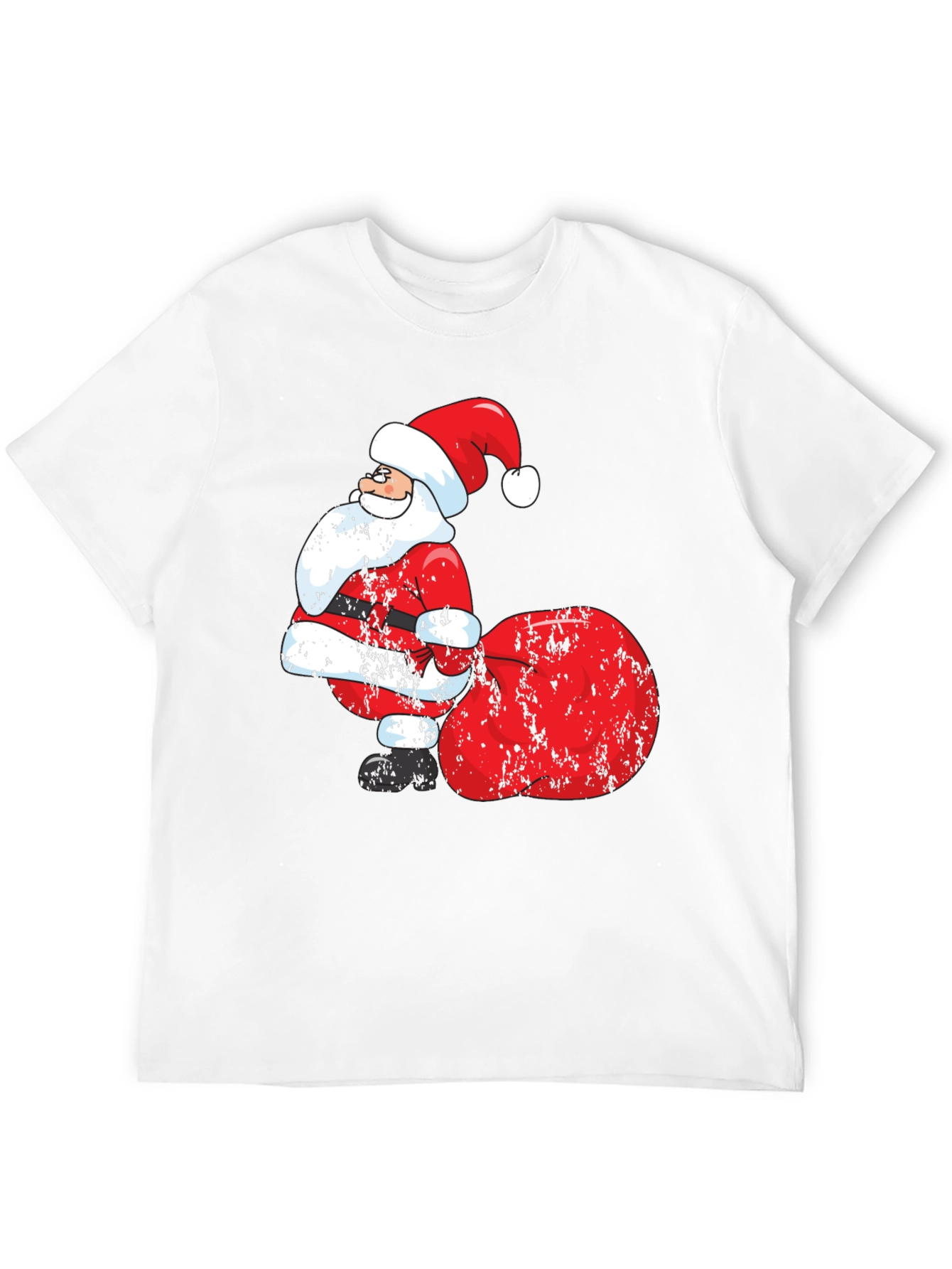 Santa Sack Graphic Tee - Holiday Fun