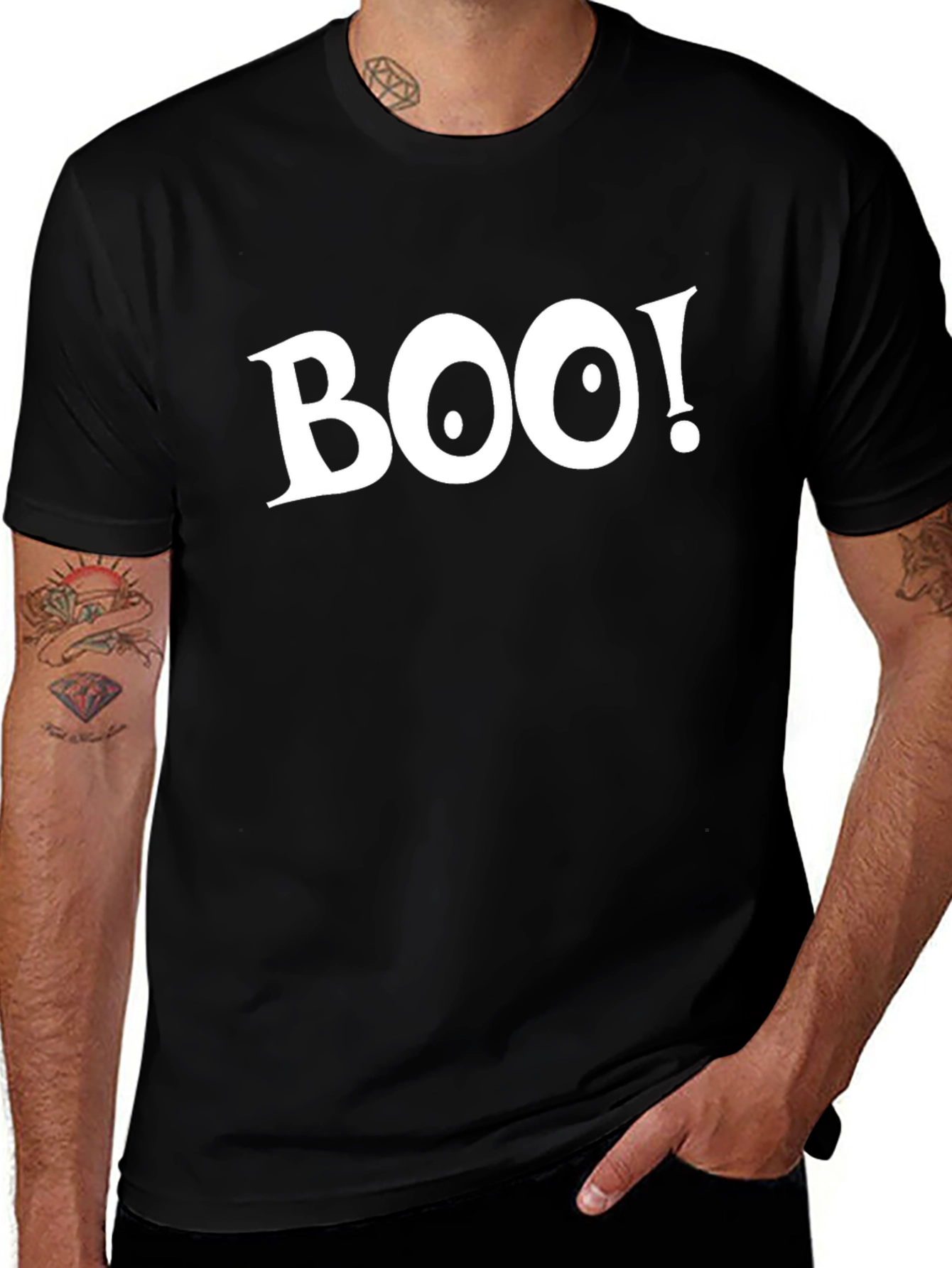 Boo Halloween T-Shirt - Spooky Season Tee