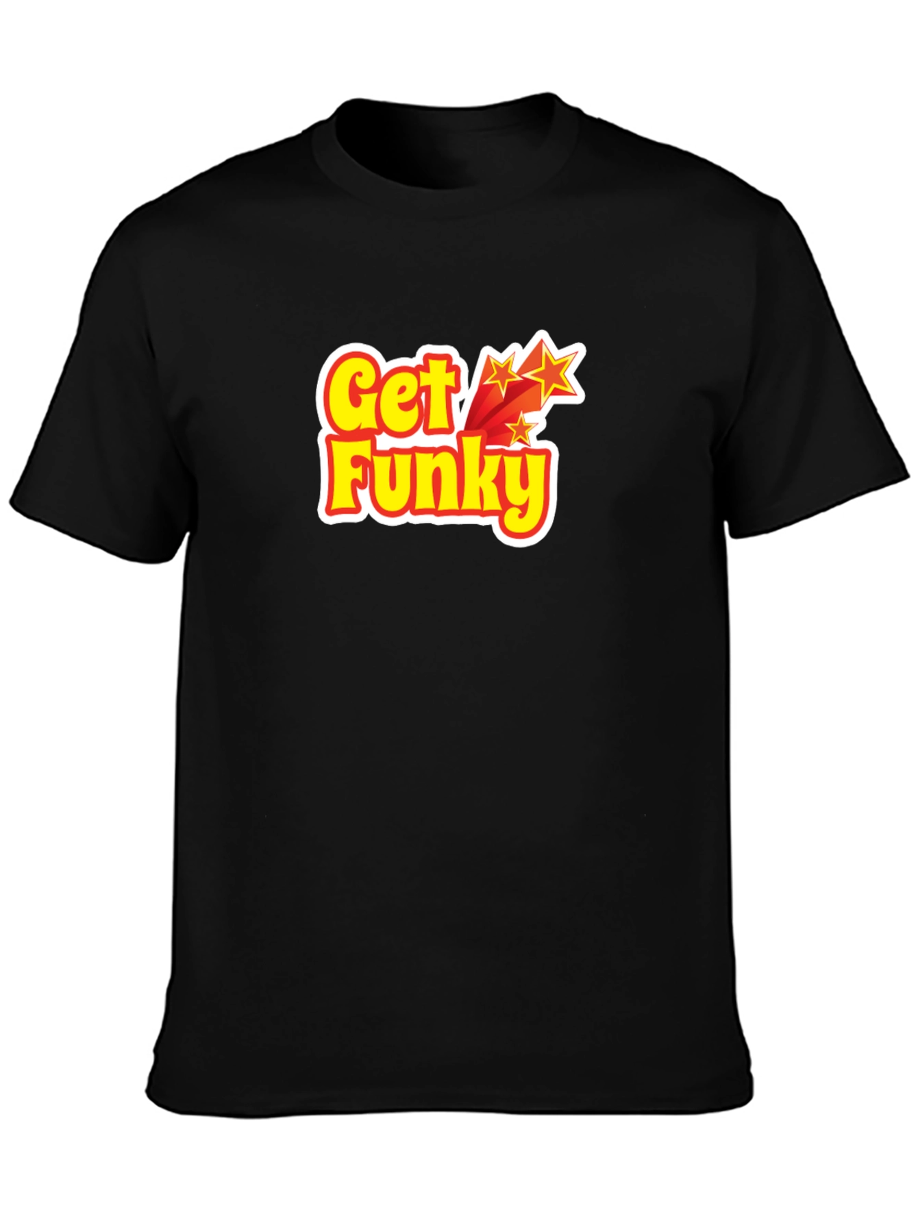 Get Funky Graphic T-Shirt - Black