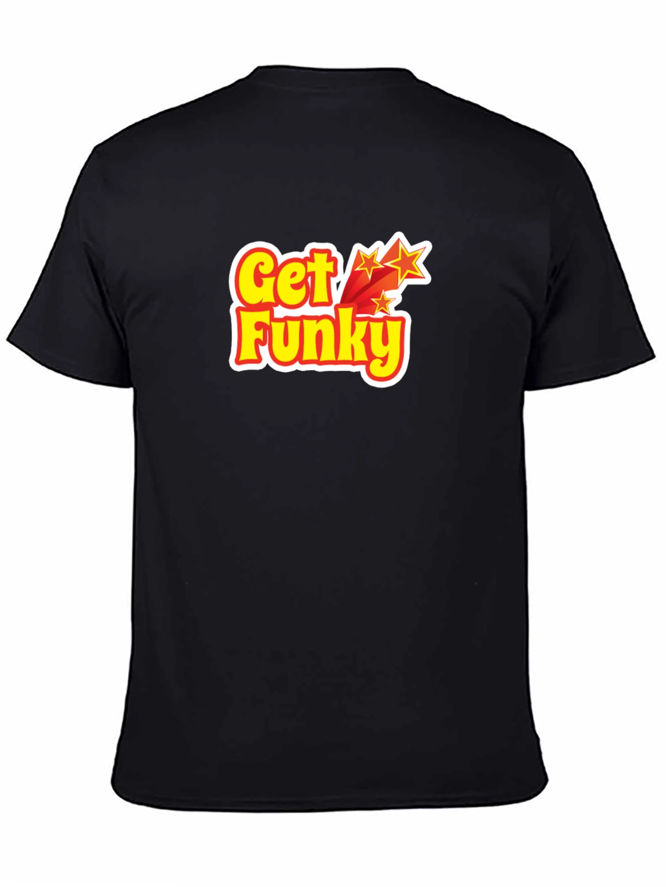 Get Funky Graphic T-Shirt - Black