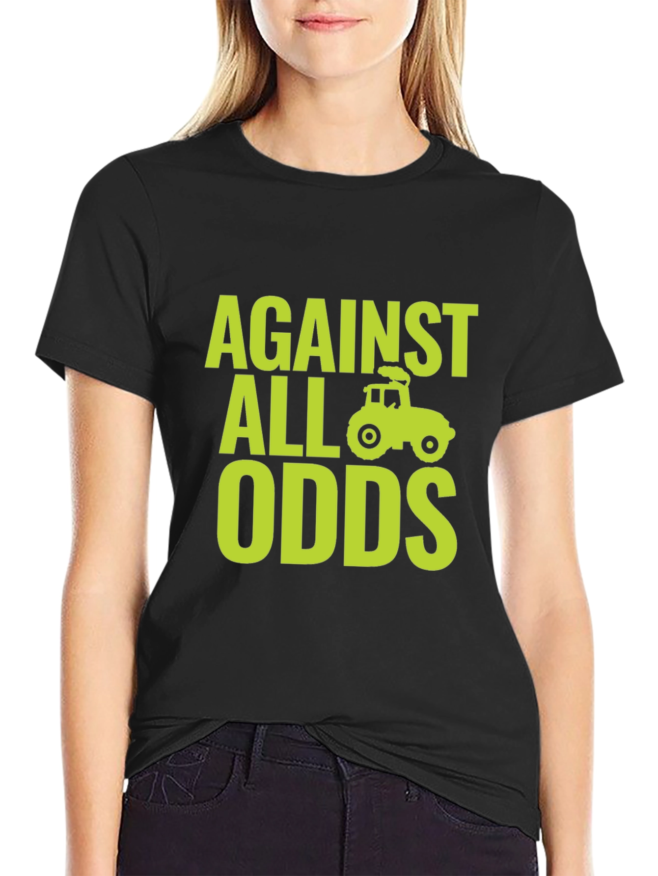Against All Odds Tractor T-Shirt