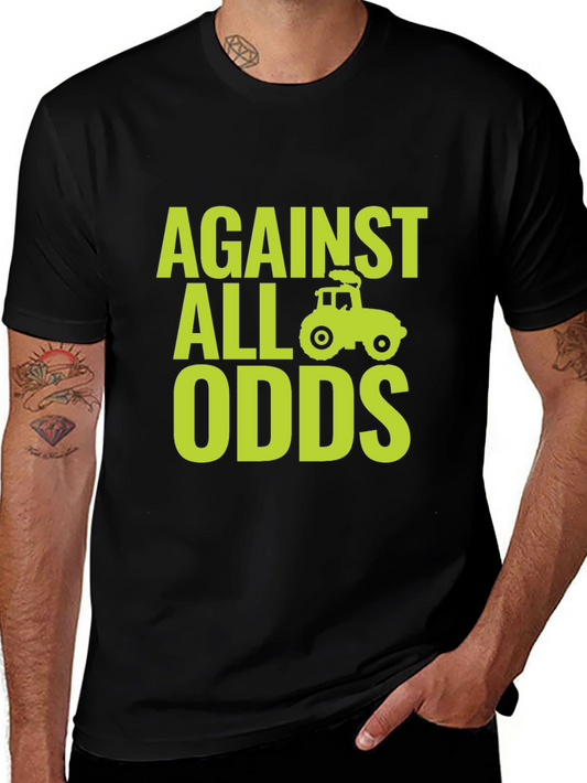 Against All Odds Tractor T-Shirt
