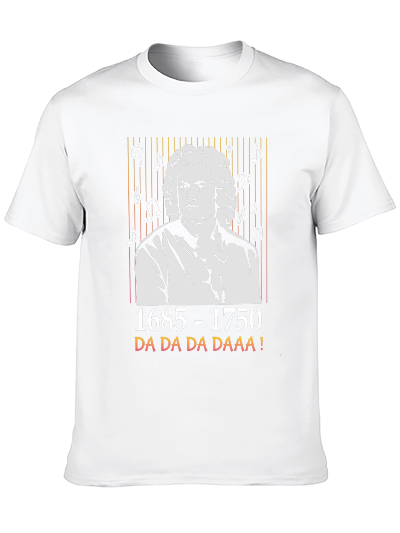 Bach Da Da Da Daaa Music T-Shirt