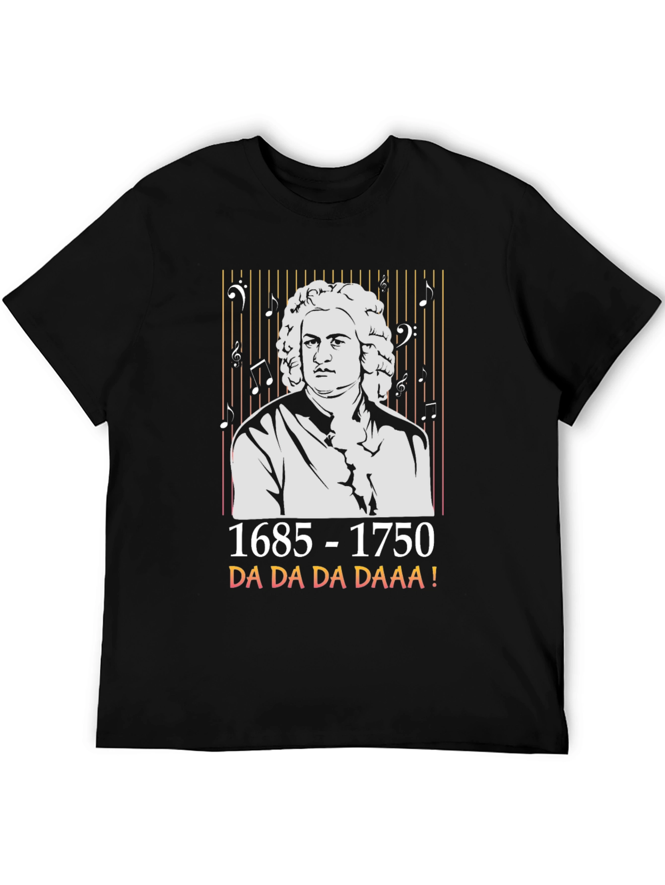 Bach Da Da Da Daaa Music T-Shirt