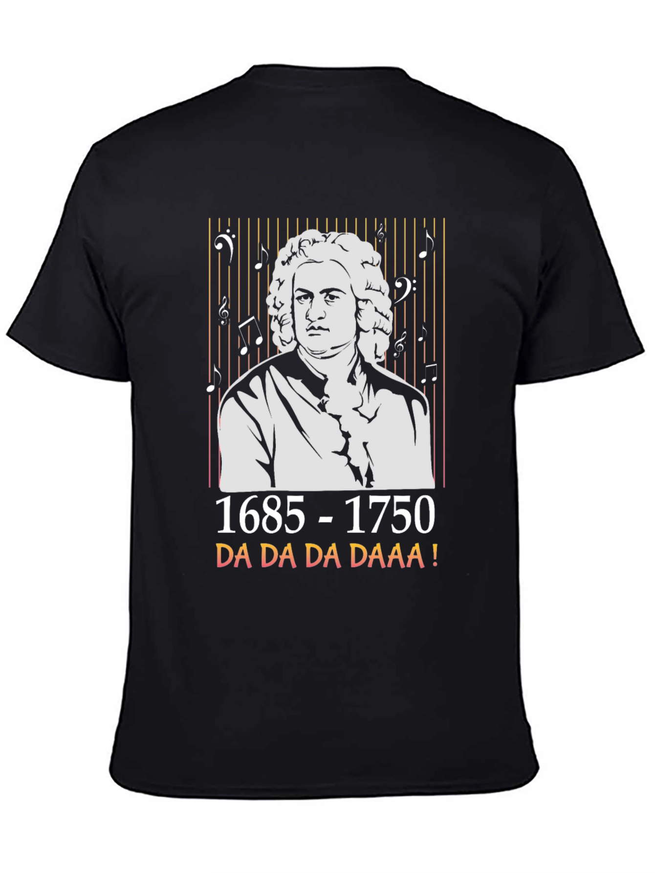 Bach Da Da Da Daaa Music T-Shirt