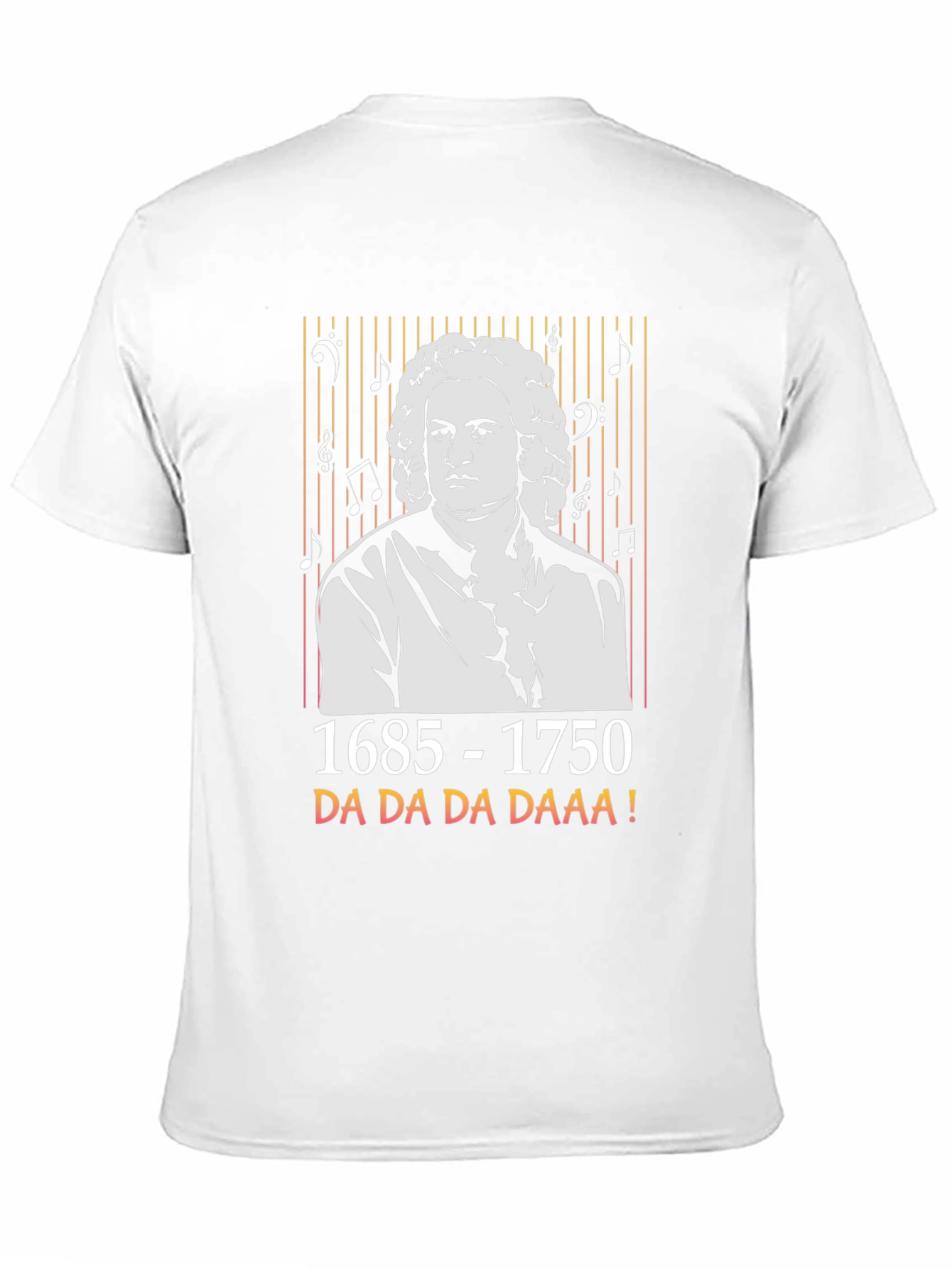 Bach Da Da Da Daaa Music T-Shirt