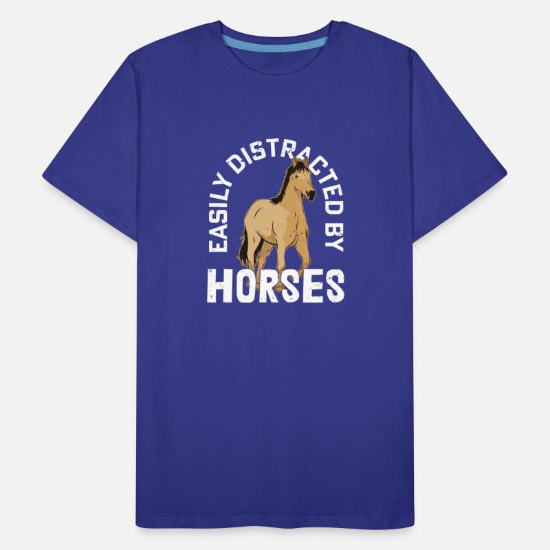 Easily Distracted By Horses Riding Girl Horseback