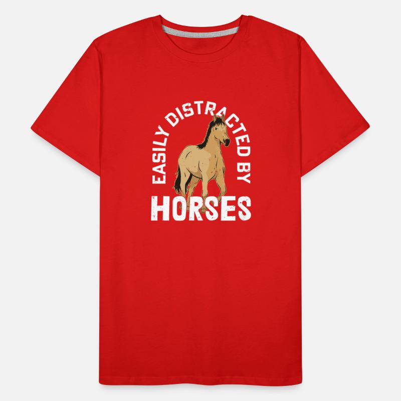 Easily Distracted By Horses Riding Girl Horseback