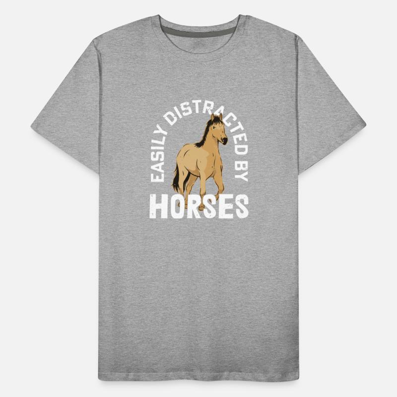 Easily Distracted By Horses Riding Girl Horseback