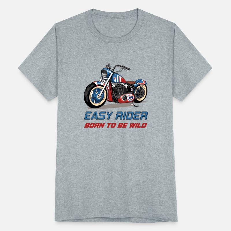 Easy Rider Motorcycle Chopper Stars and Stripes