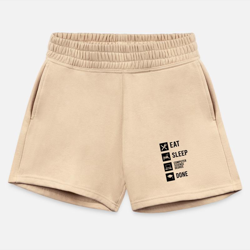 Eat Sleep Computer Science Degree Done - Black