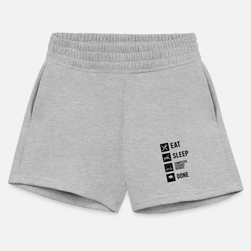 Eat Sleep Computer Science Degree Done - Black