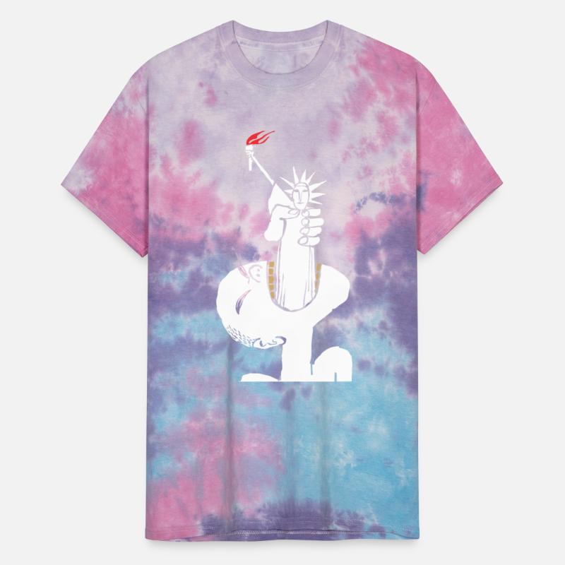 eating statue of liberty