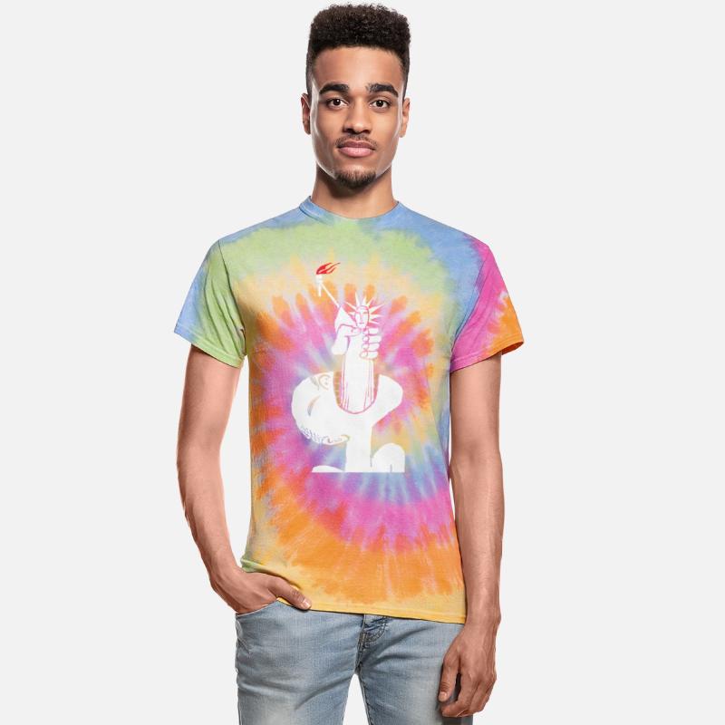 eating statue of liberty