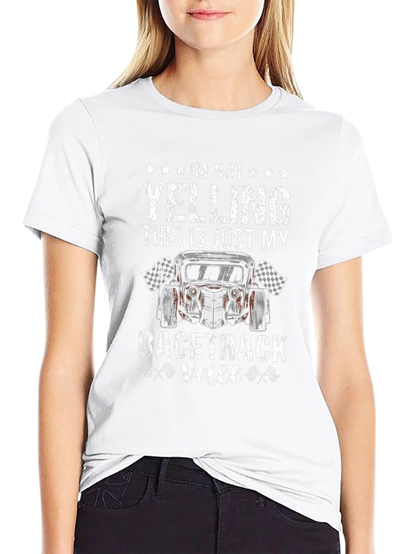 Racetrack Voice Graphic Tee