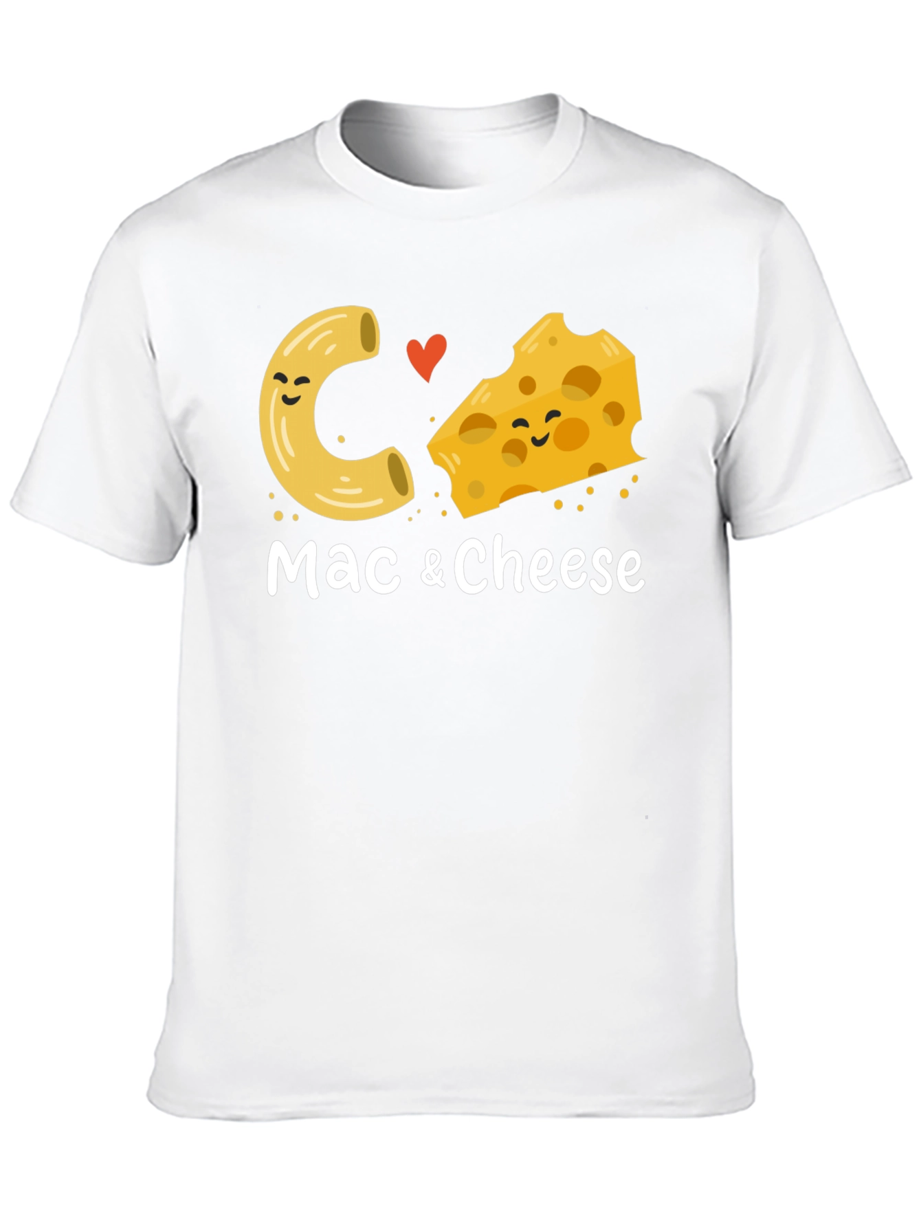 Mac & Cheese Graphic T-Shirt - Cute Foodie Tee