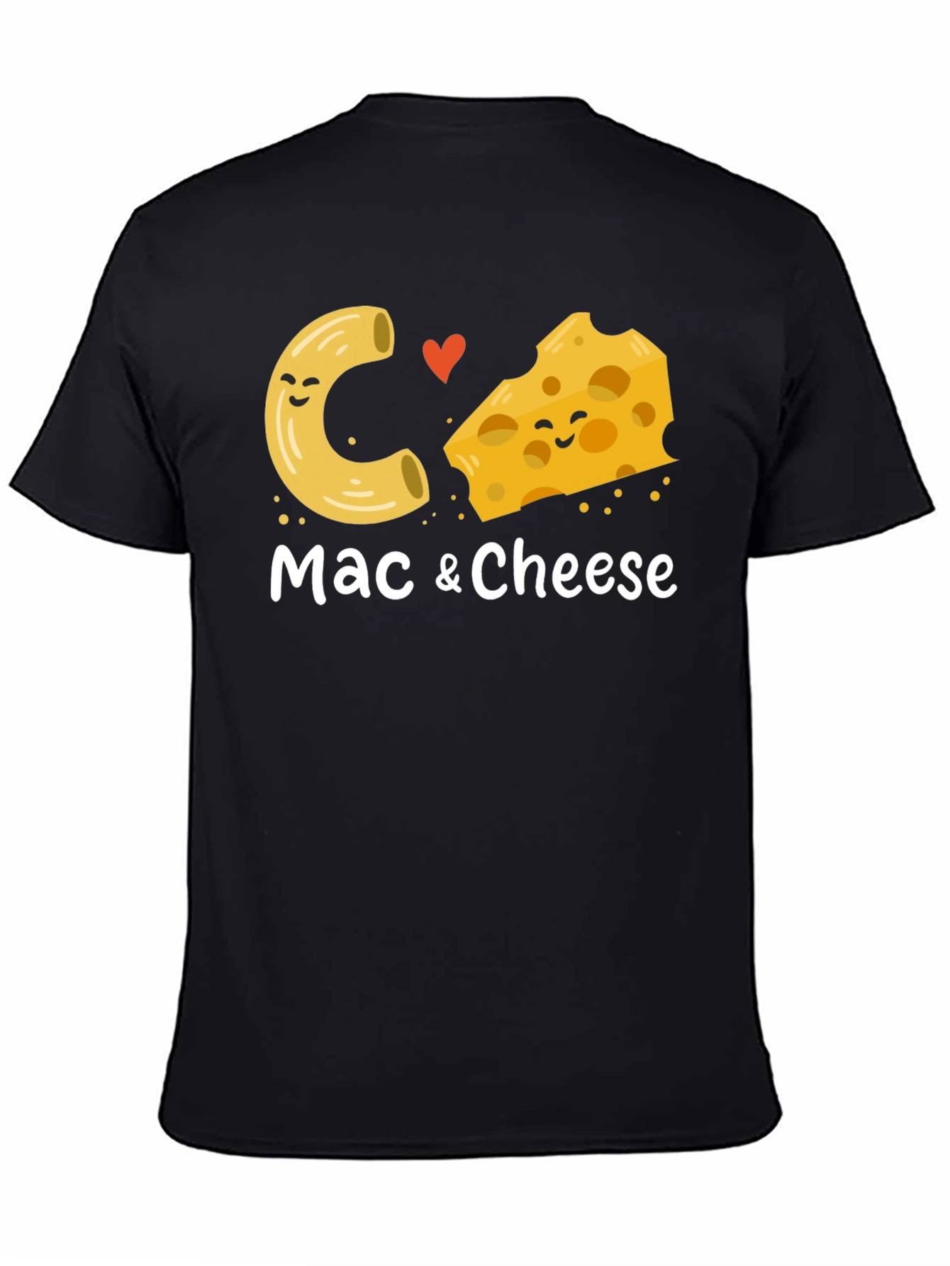 Mac & Cheese Graphic T-Shirt - Cute Foodie Tee