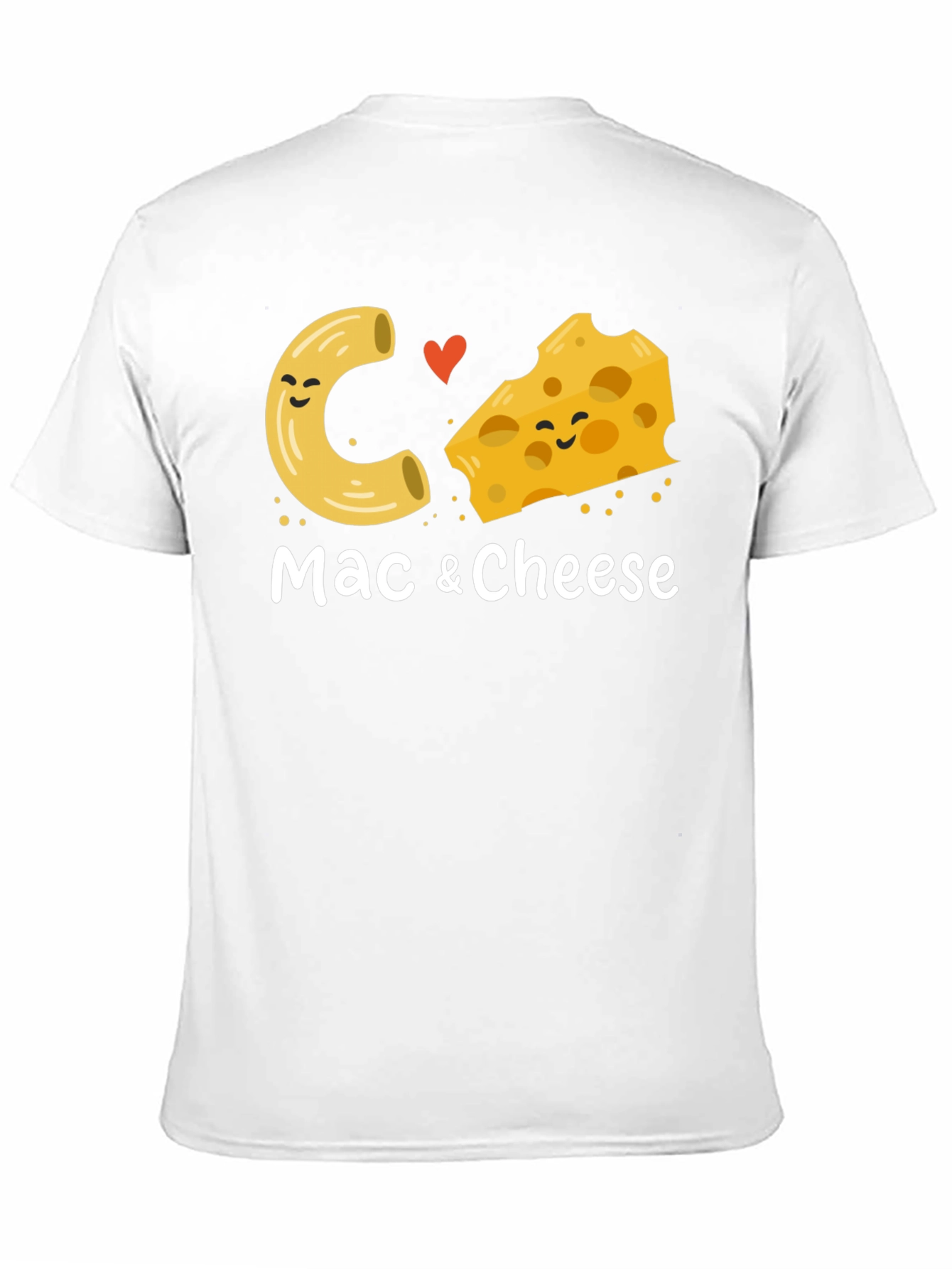 Mac & Cheese Graphic T-Shirt - Cute Foodie Tee
