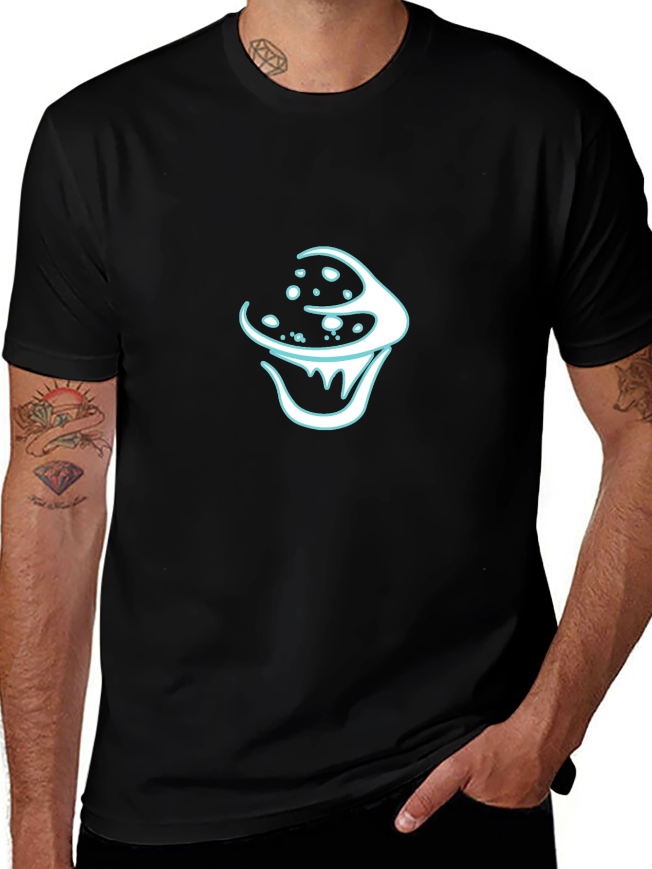 Cupcake Graphic T-Shirt - Fun & Unique Design