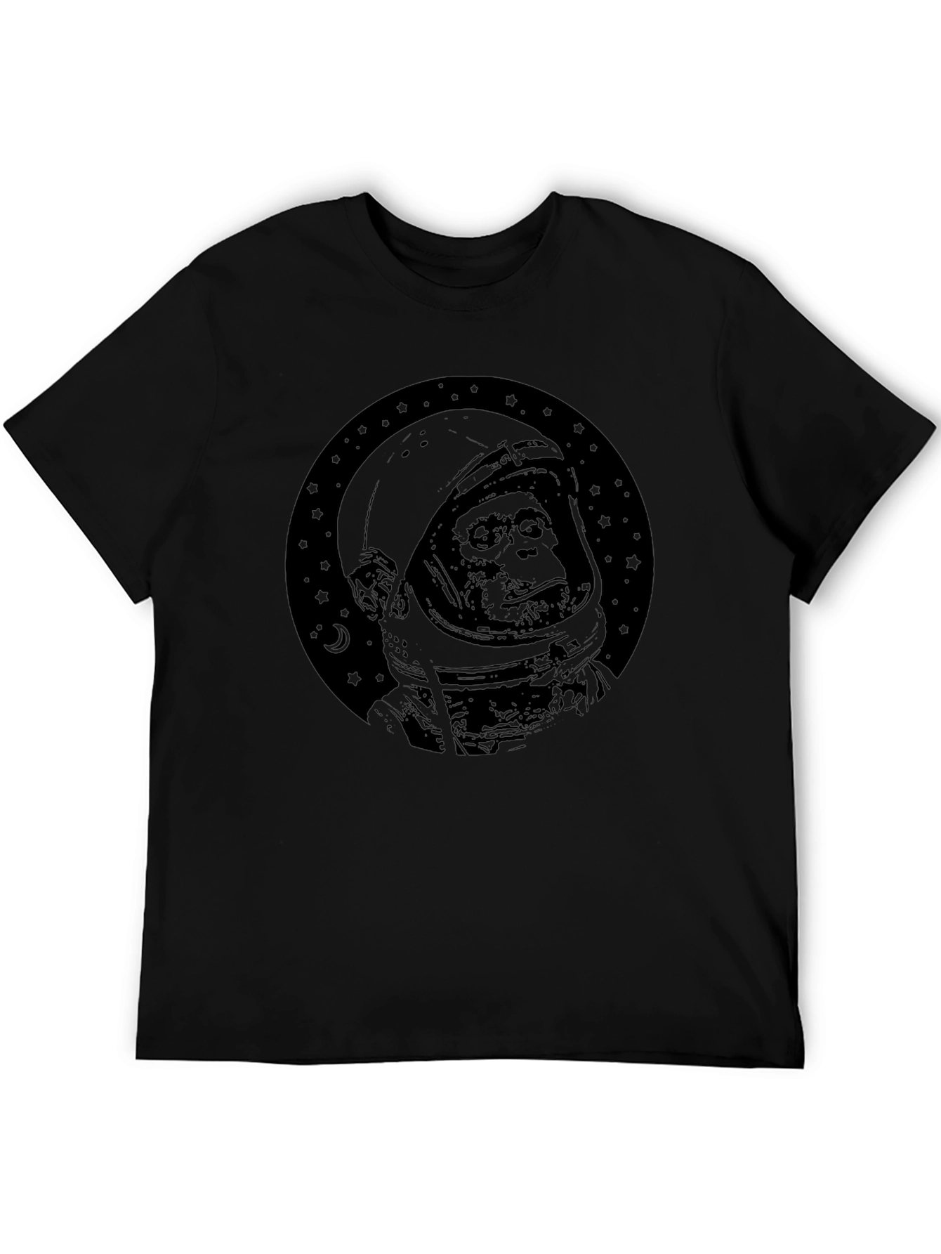 Astro Chimp Graphic Tee - Space Monkey T-Shirt