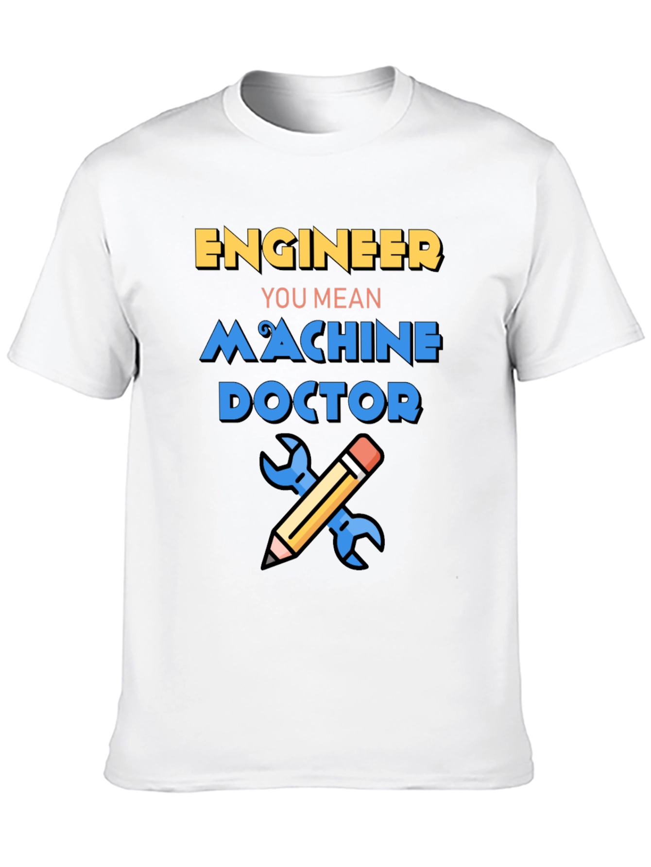 Engineer Machine Doctor Graphic T-Shirt