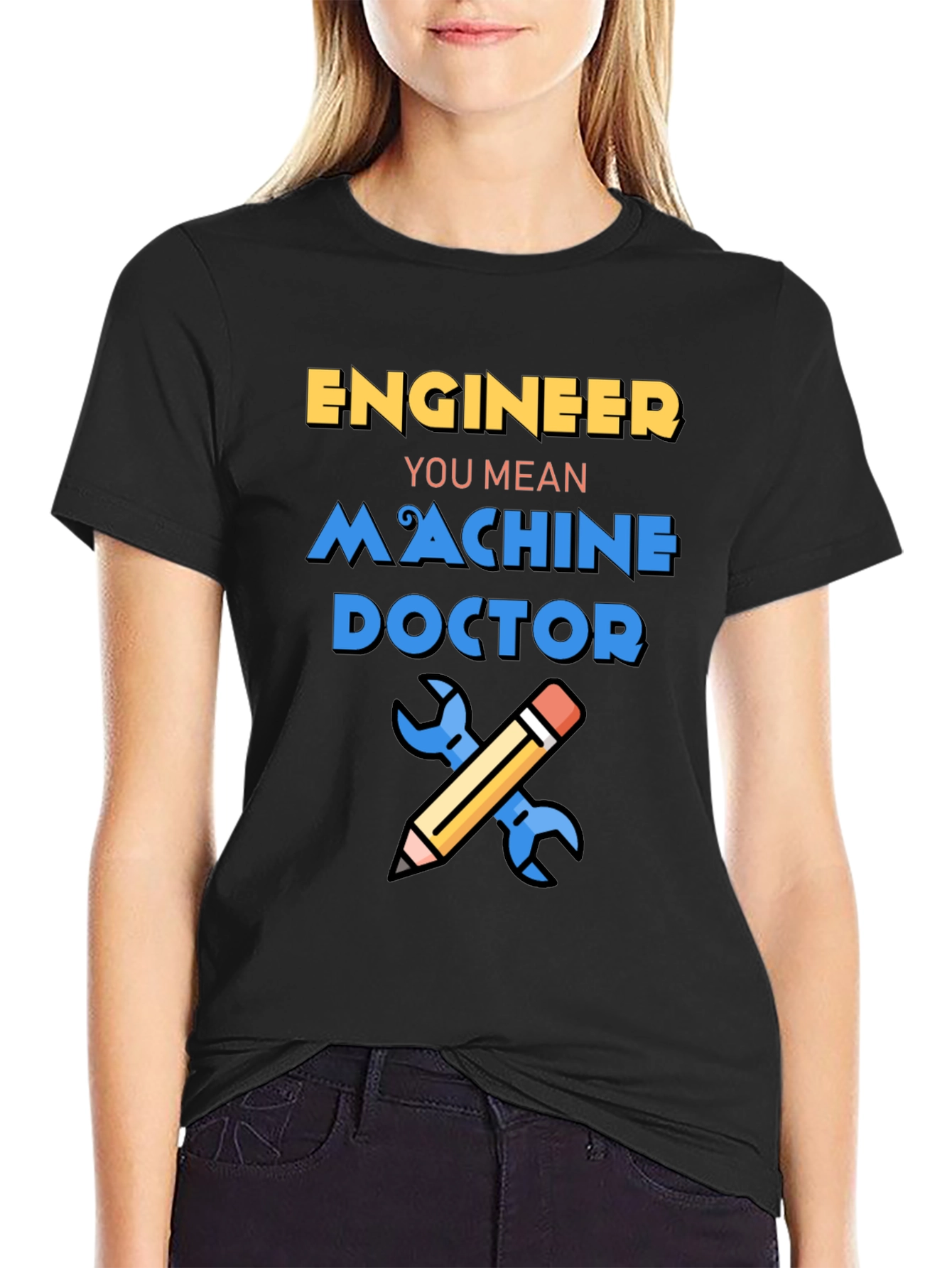 Engineer Machine Doctor Graphic T-Shirt