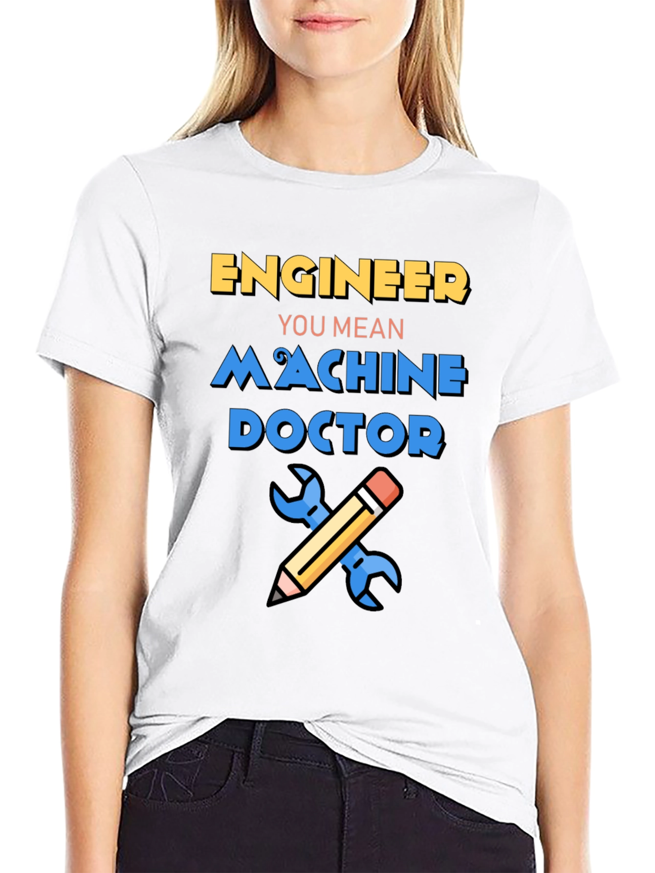 Engineer Machine Doctor Graphic T-Shirt