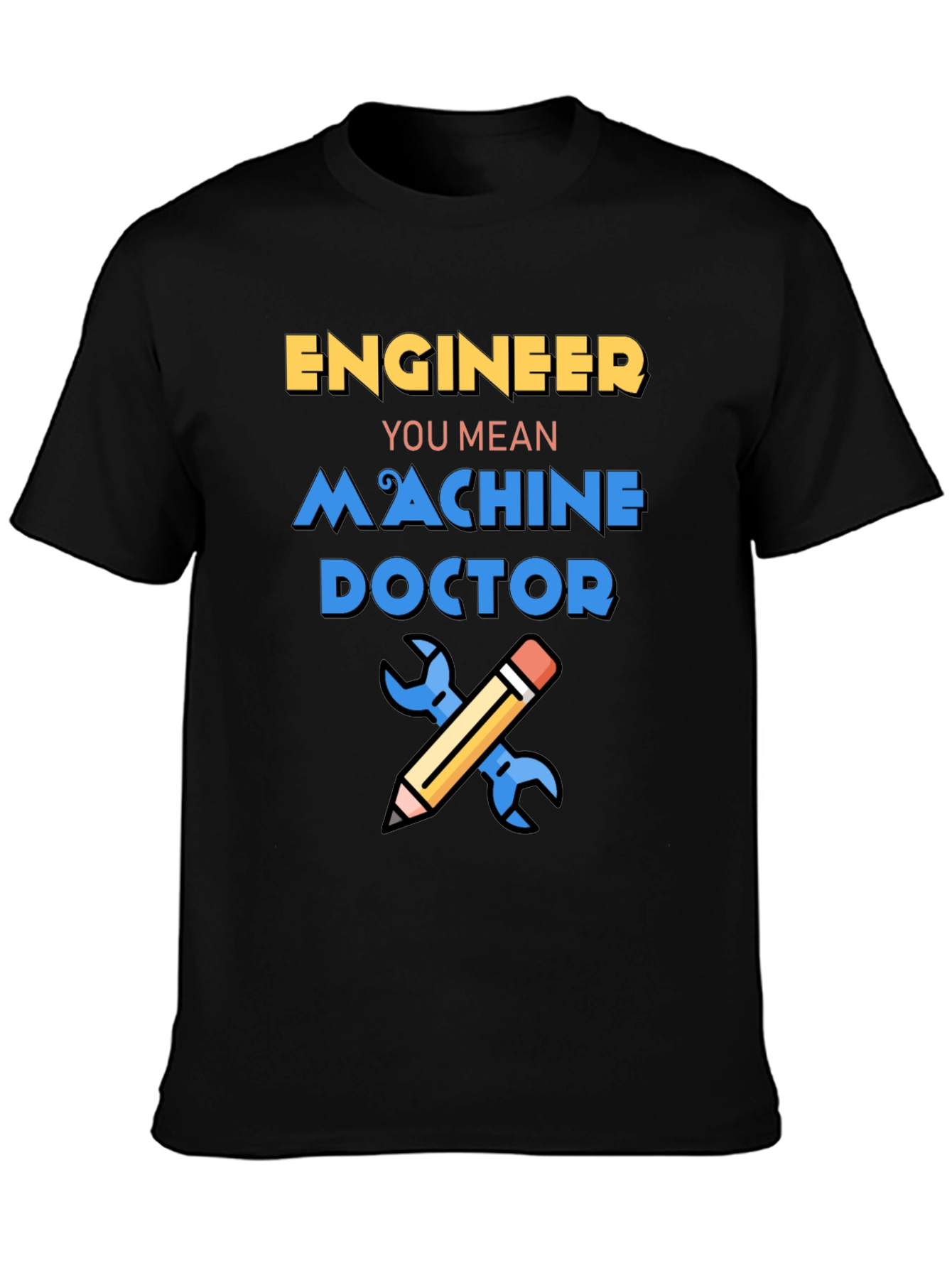 Engineer Machine Doctor Graphic T-Shirt
