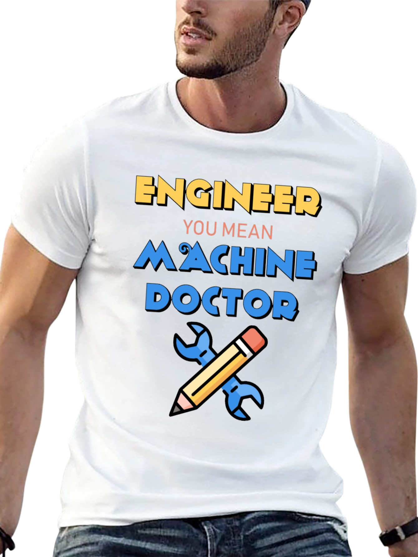 Engineer Machine Doctor Graphic T-Shirt