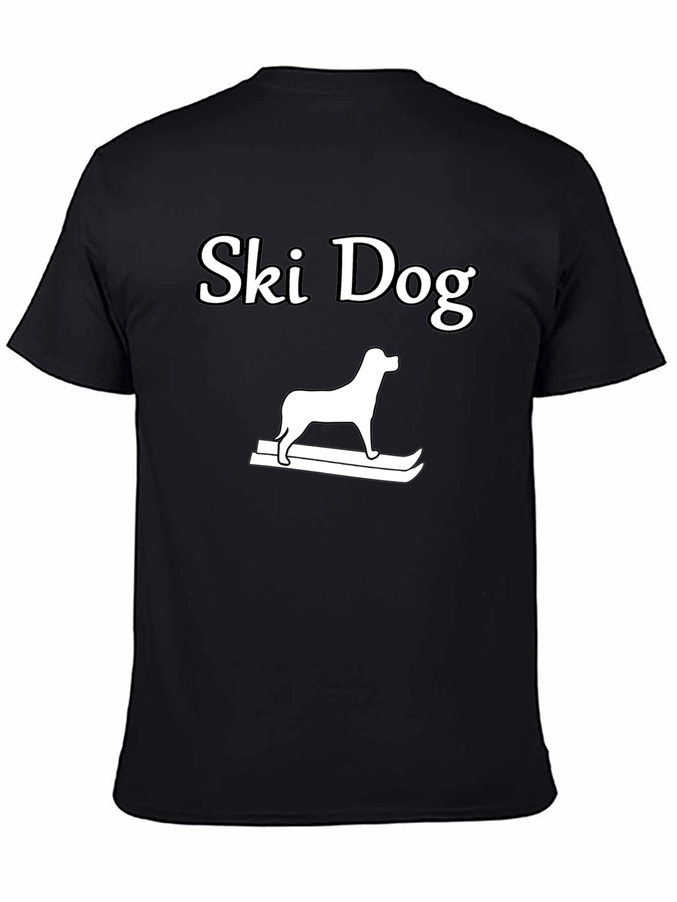 Ski Dog Graphic T-Shirt