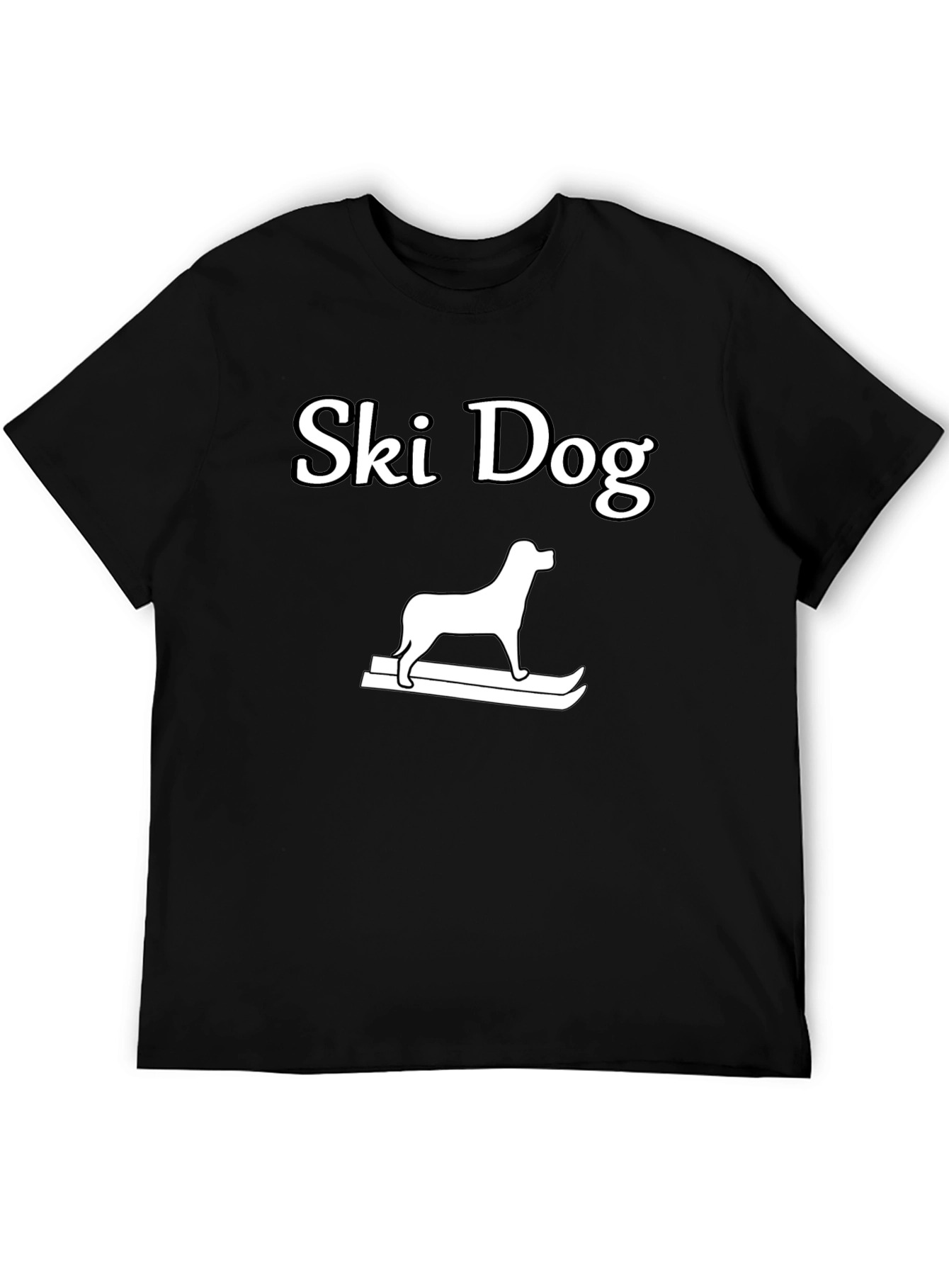 Ski Dog Graphic T-Shirt