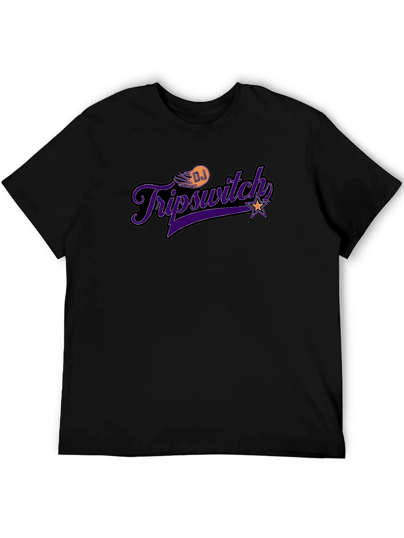 DJ Tripswitch Graphic T-Shirt - Black